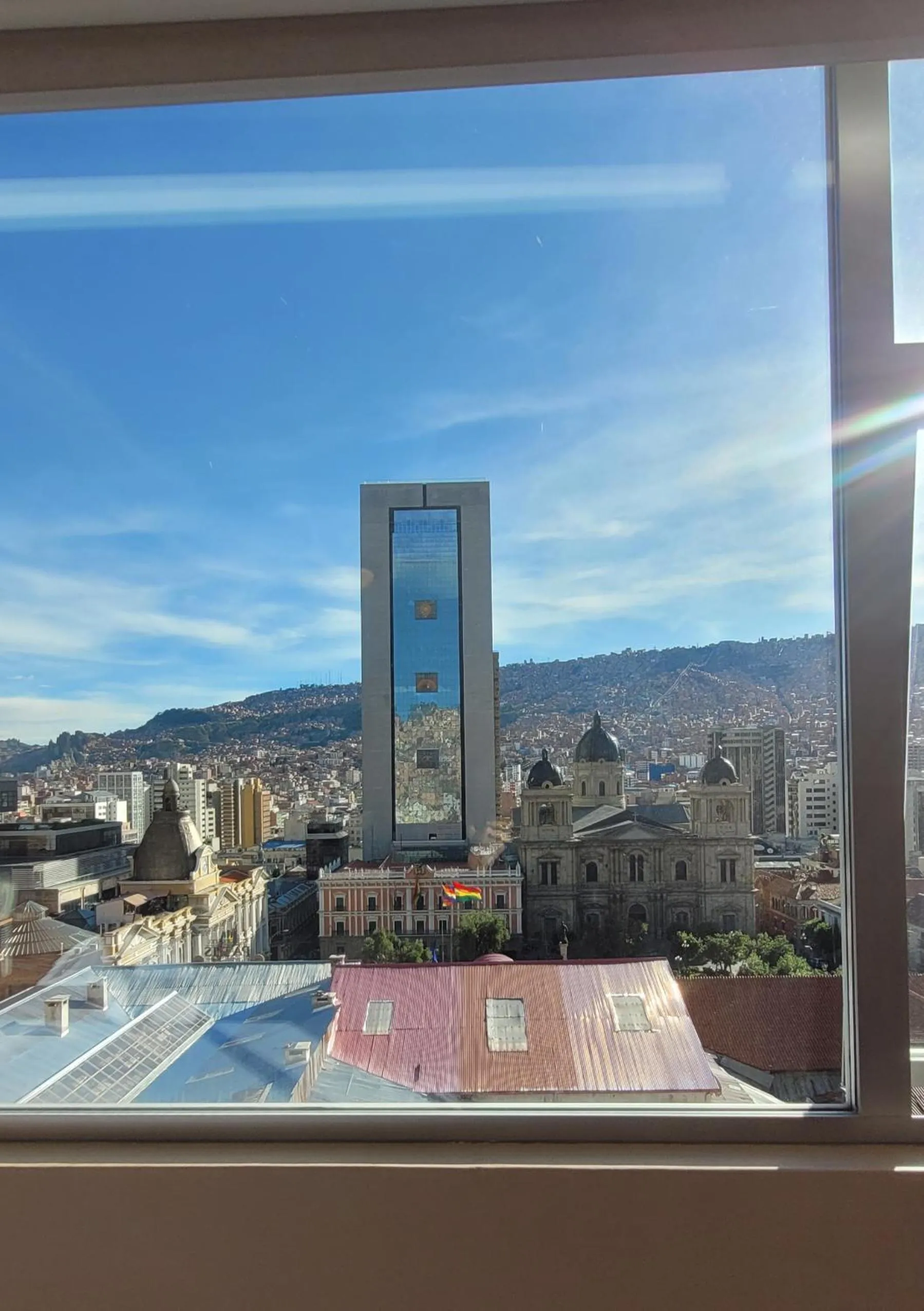 City view in Hotel Madrid