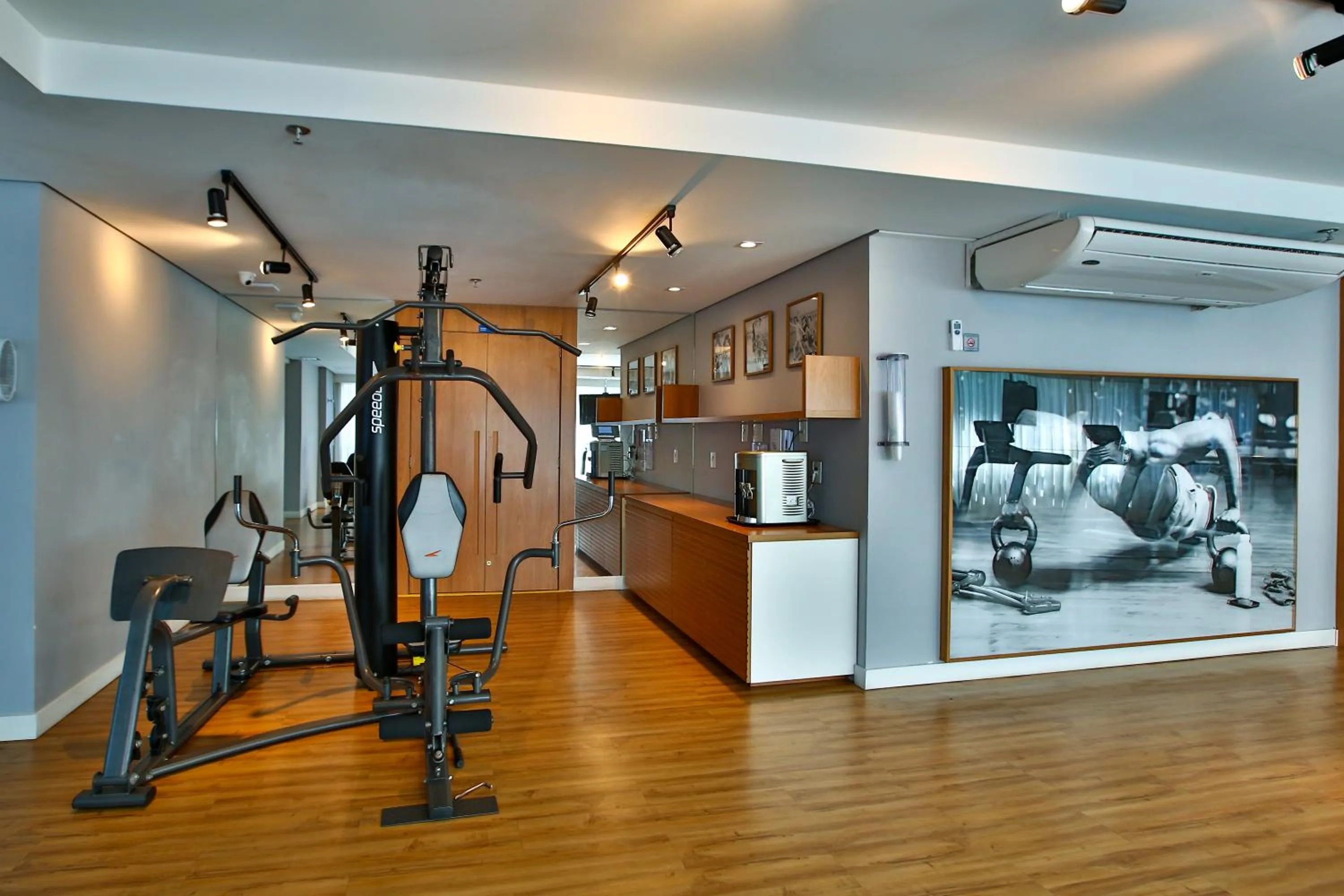 Fitness centre/facilities in eSuítes Campos dos Goytacazes