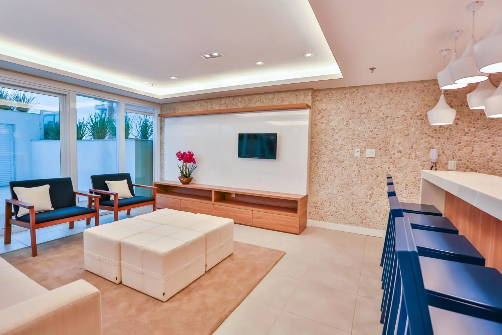 Lounge or bar in eSuítes Campos dos Goytacazes