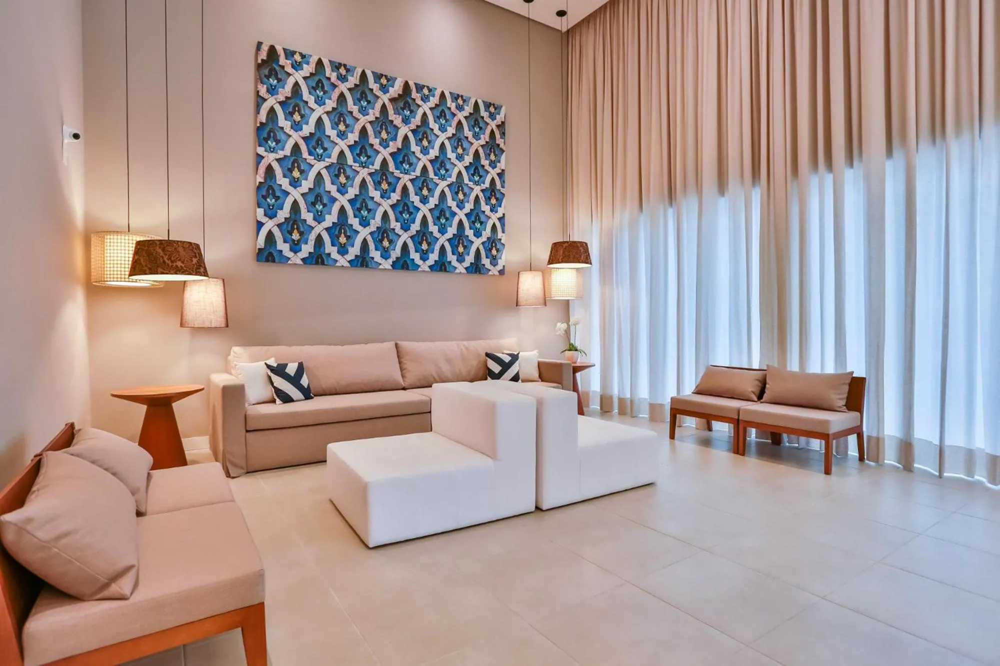 Living room in eSuítes Campos dos Goytacazes