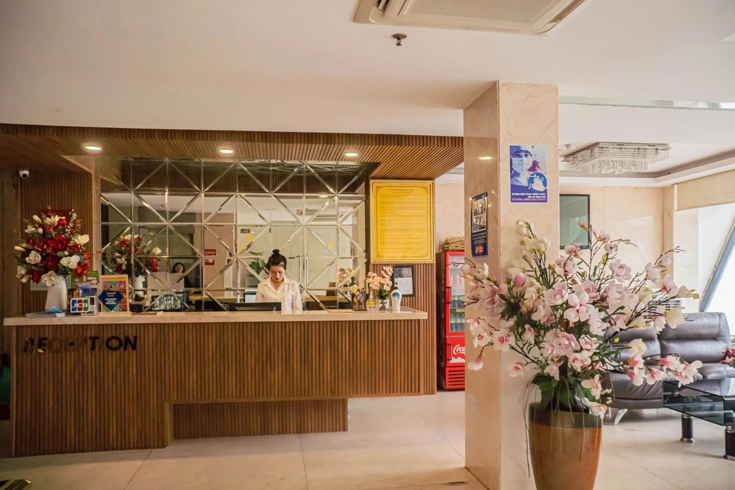 Lobby or reception in Gold Central Hotel by Haviland