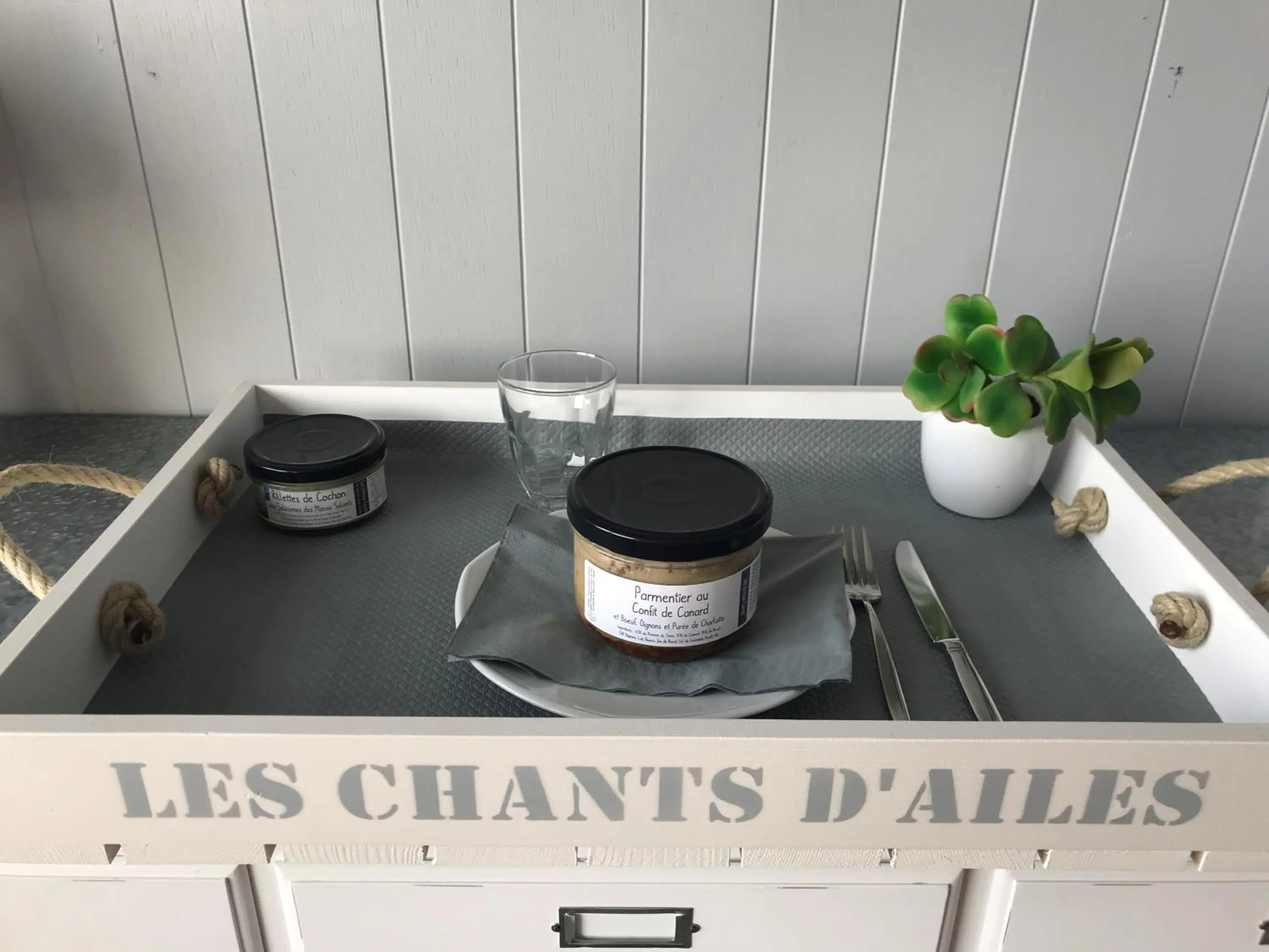 Food in Les Chants d'Ailes - Hôtel Face Mer