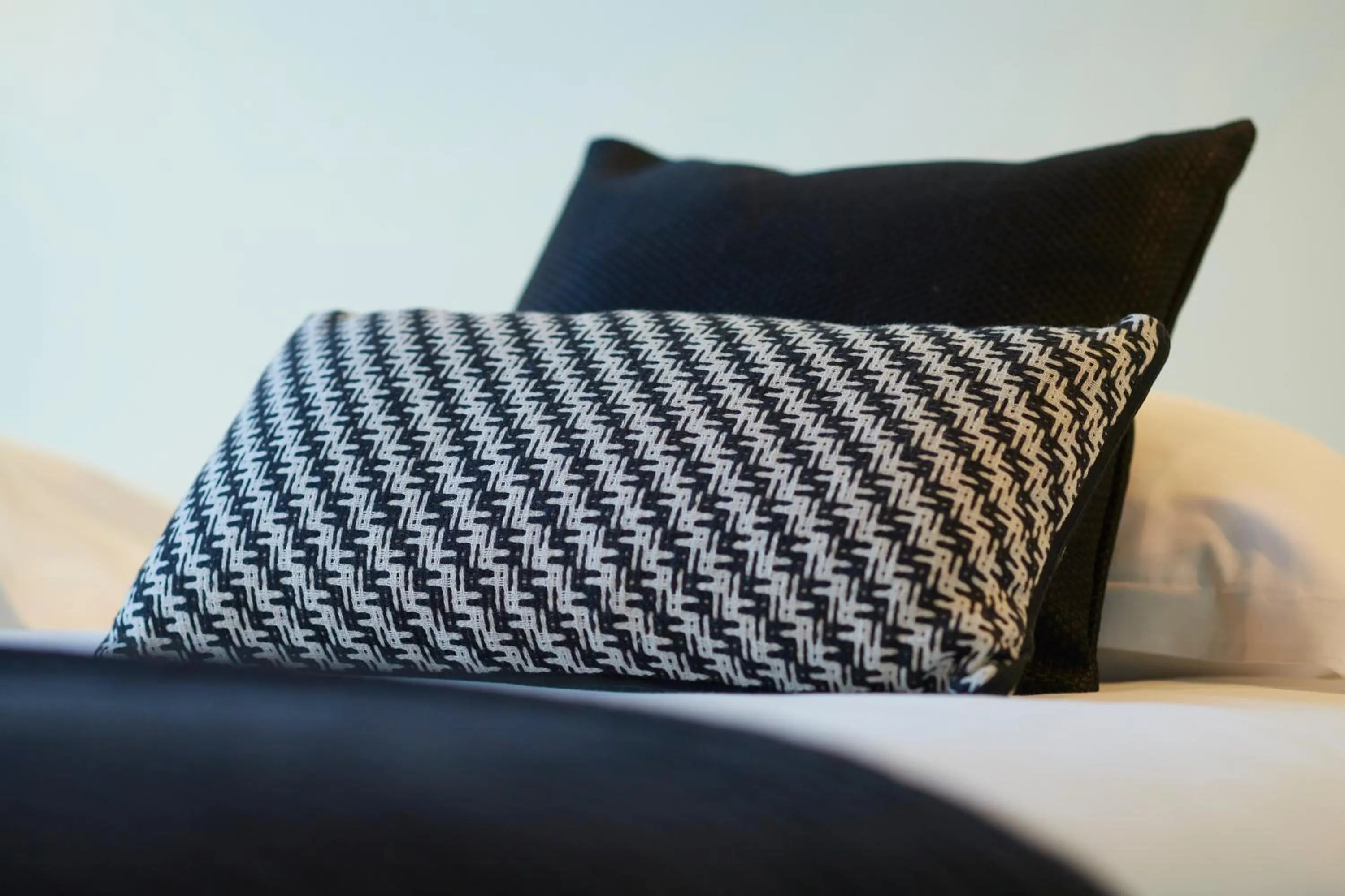 Bed in Les Chants d'Ailes - Hôtel Face Mer