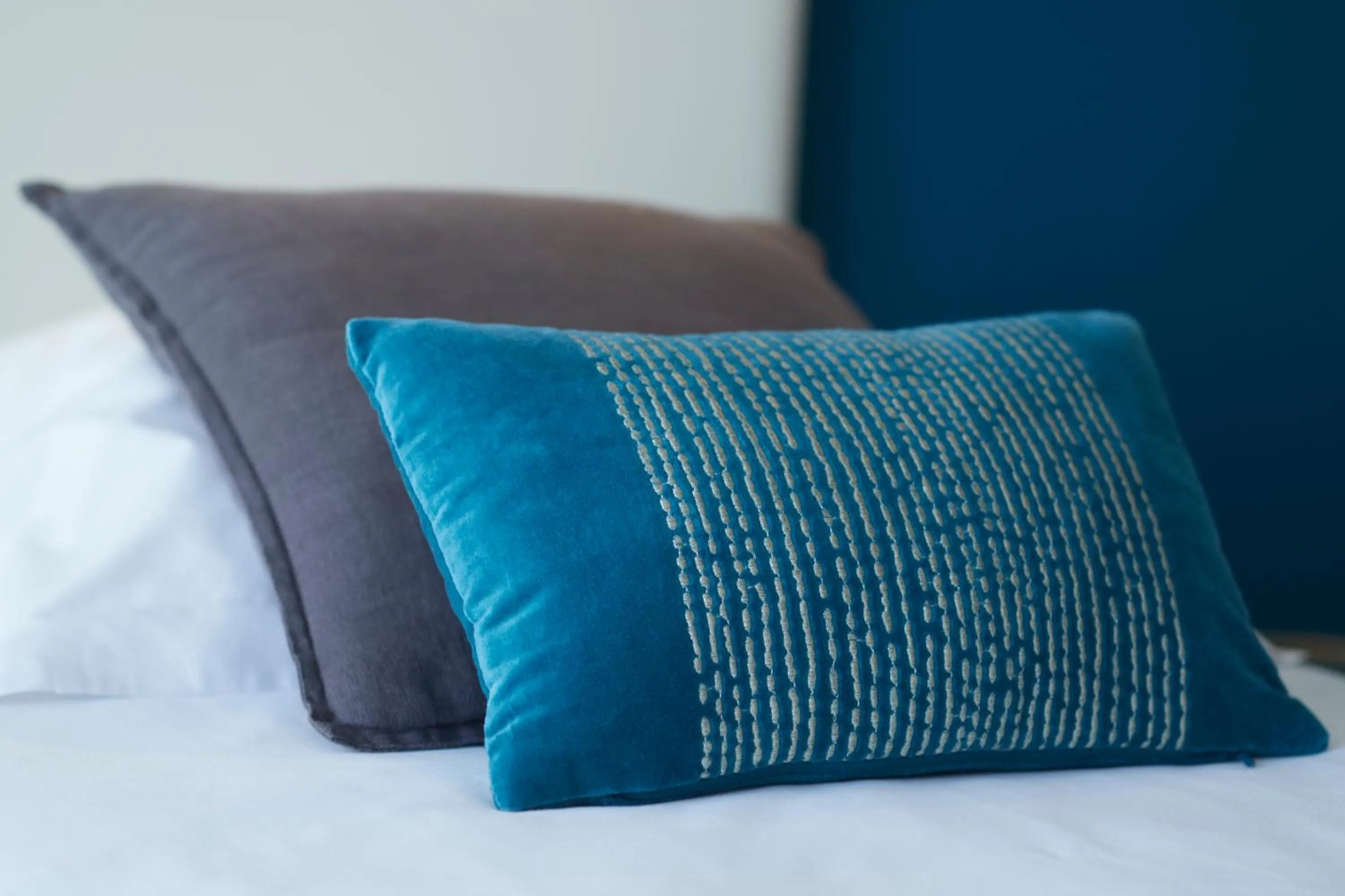 Bed in Les Chants d'Ailes - Hôtel Face Mer