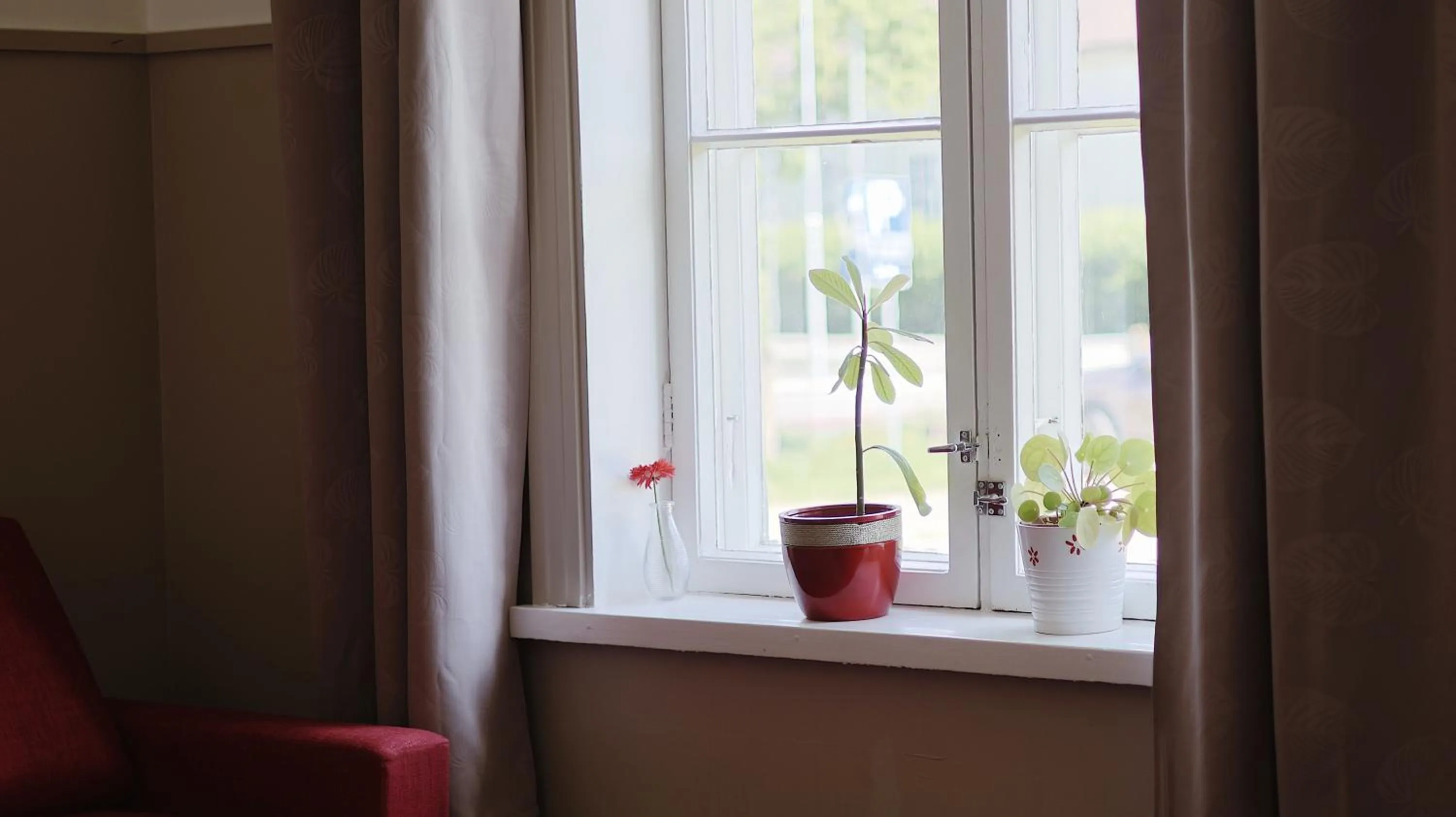 Seating area in Huoneistohotelli Marja