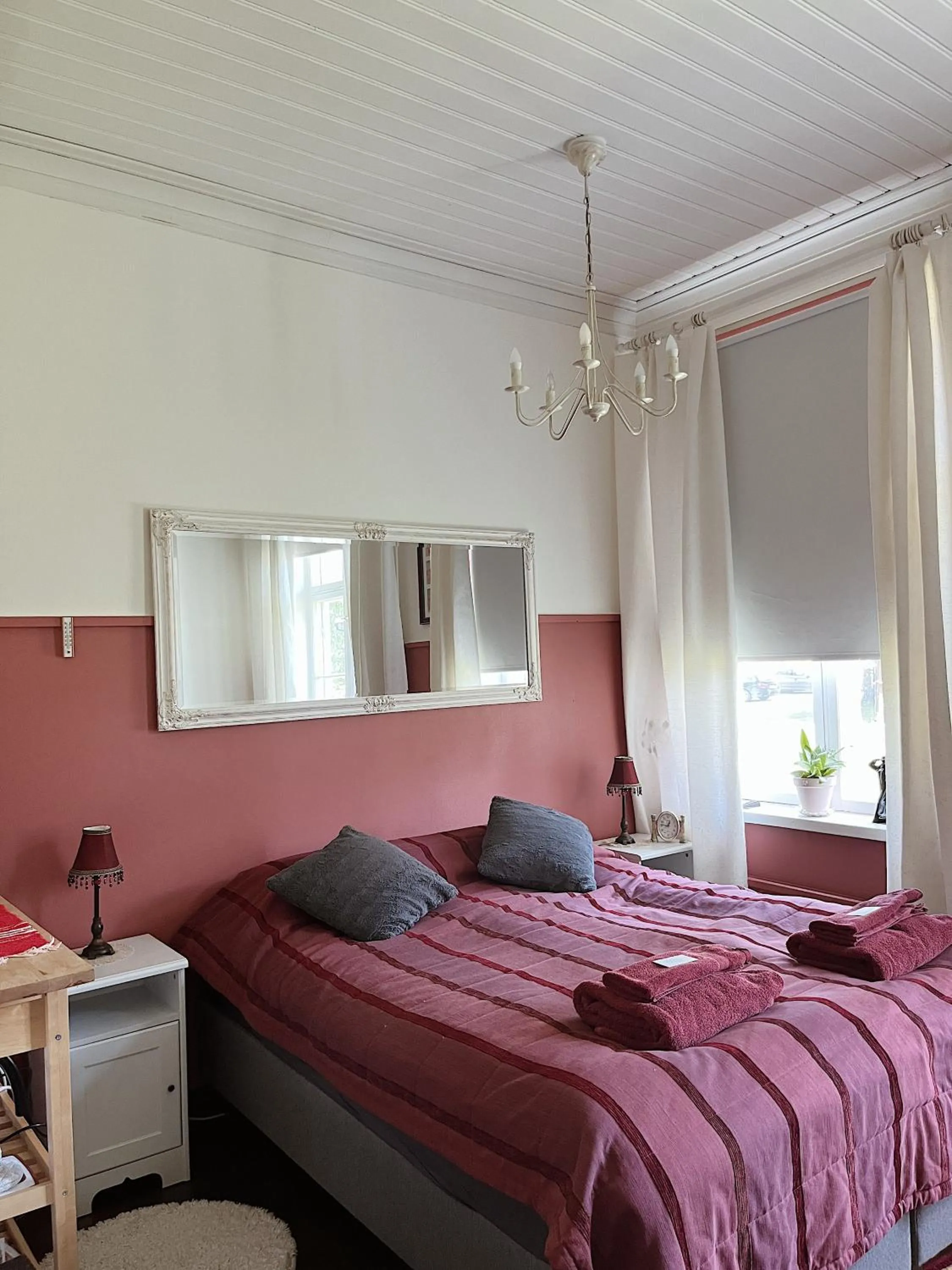 Bed in Huoneistohotelli Marja