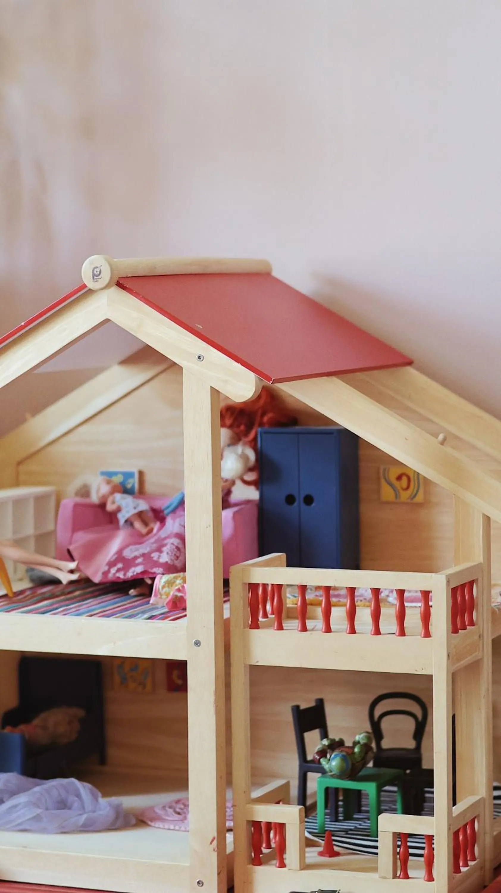 children, Bed in Huoneistohotelli Marja