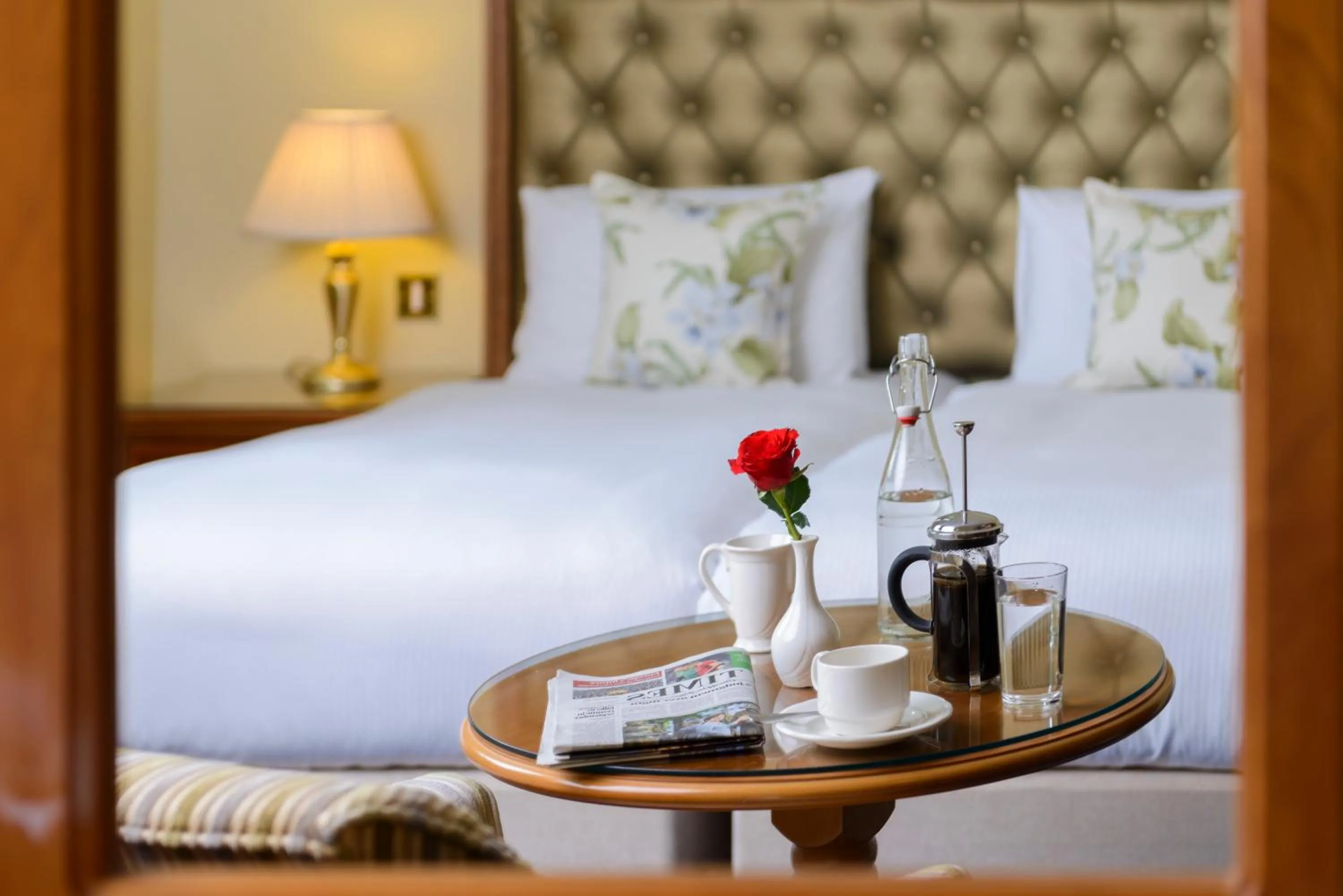 Bed in Old Weir Lodge