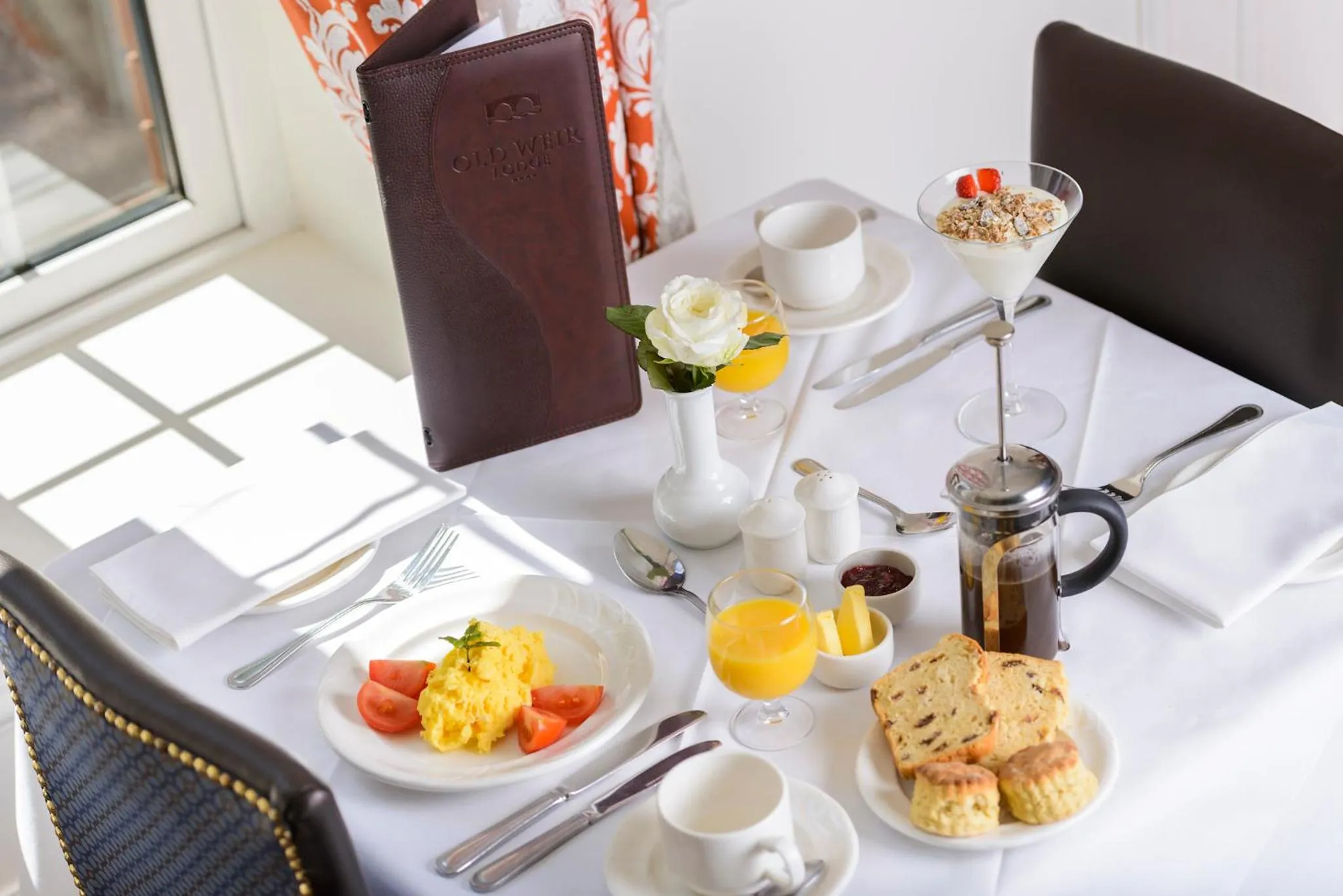 Food close-up in Old Weir Lodge