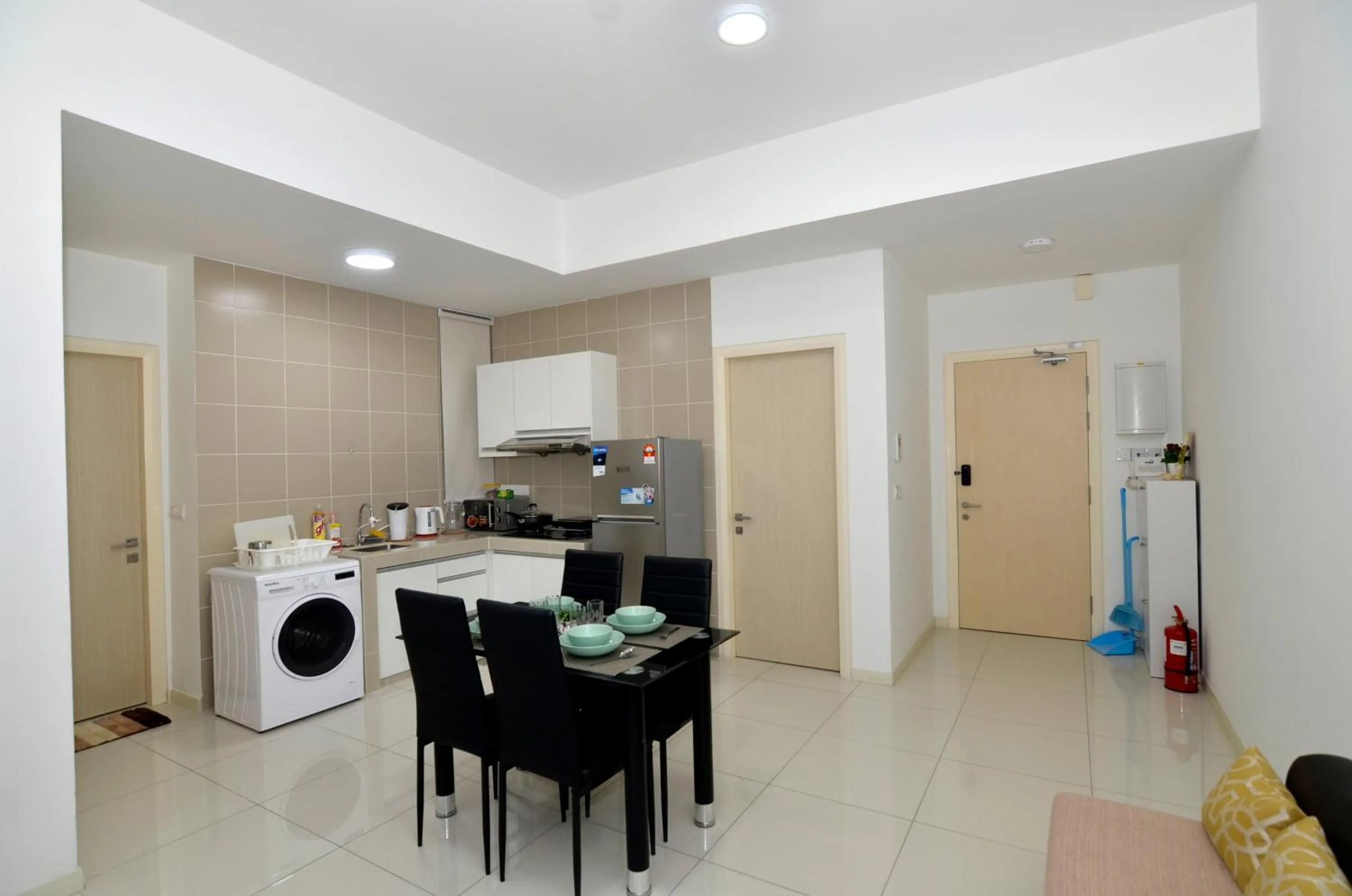 Kitchen or kitchenette in Happy Homestay@Icon City Petaling Jaya Sunway Subang