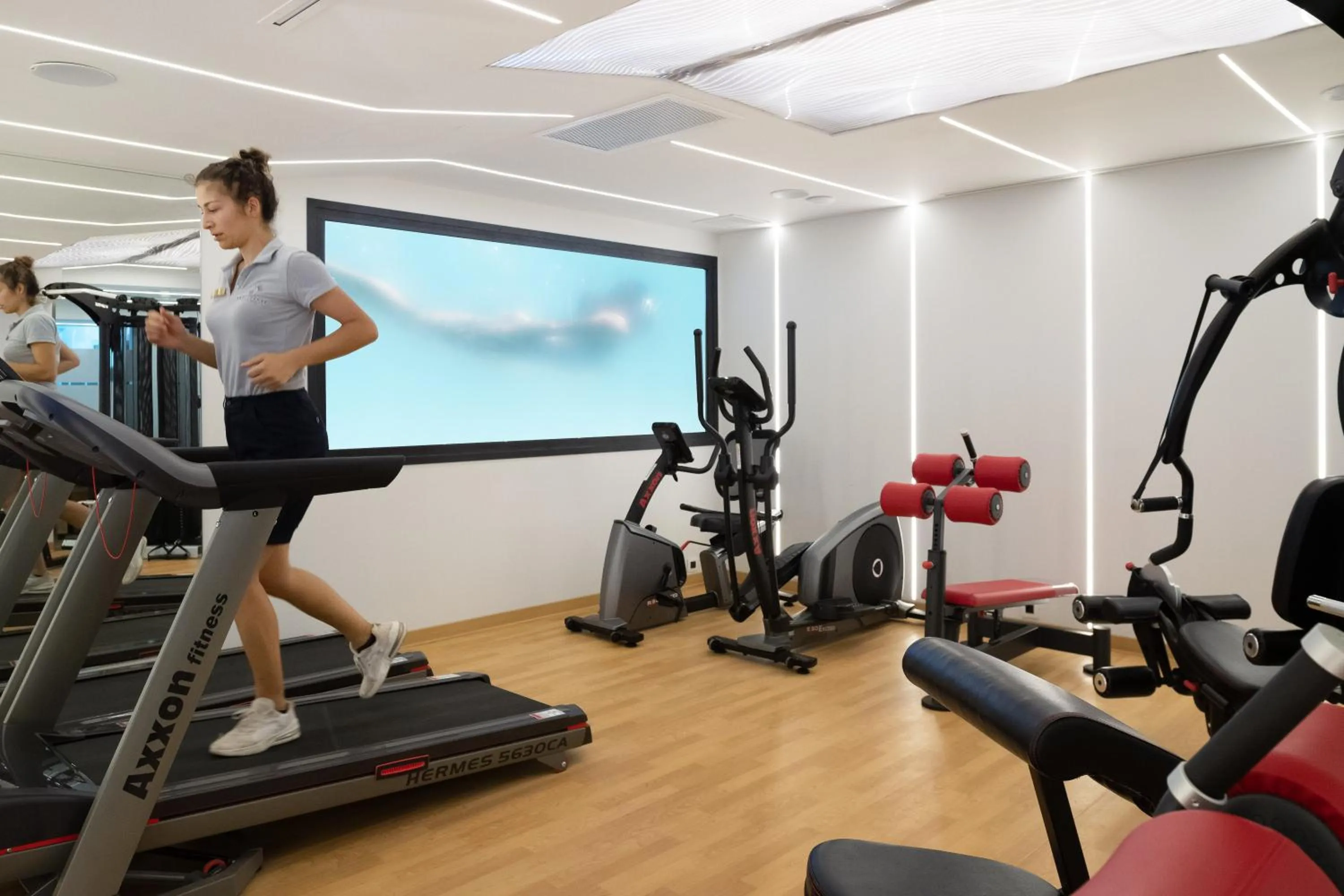 Fitness centre/facilities in Akti Toroni Boutique Hotel