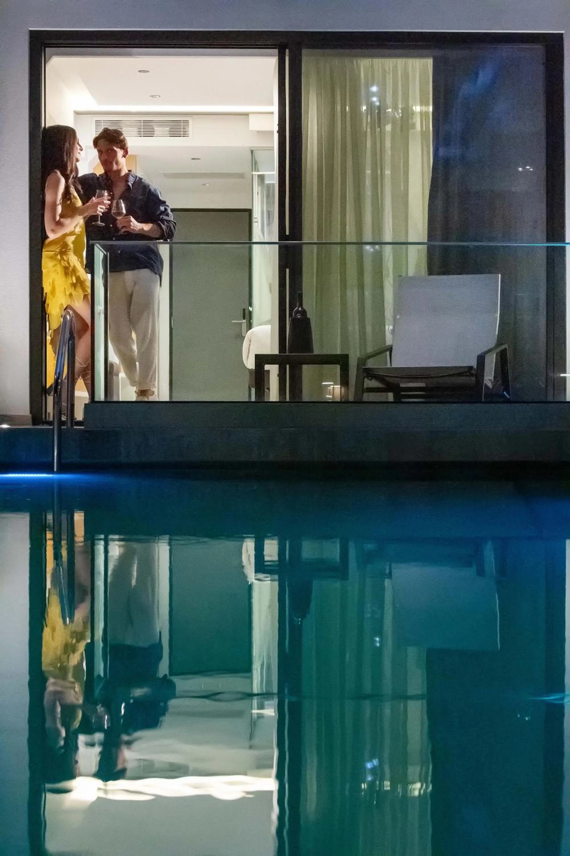 Swimming pool in Akti Toroni Boutique Hotel