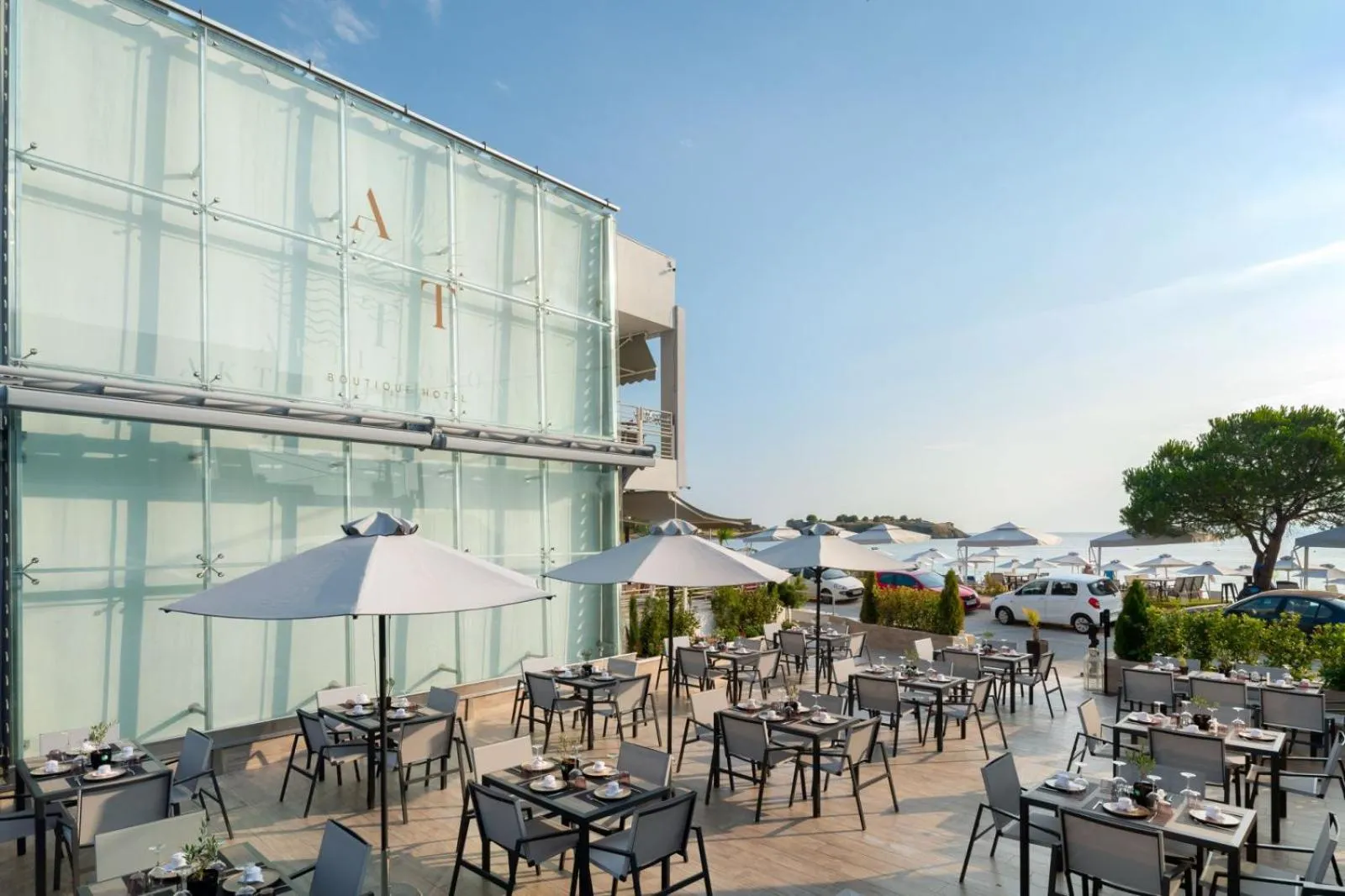 Restaurant/places to eat in Akti Toroni Boutique Hotel