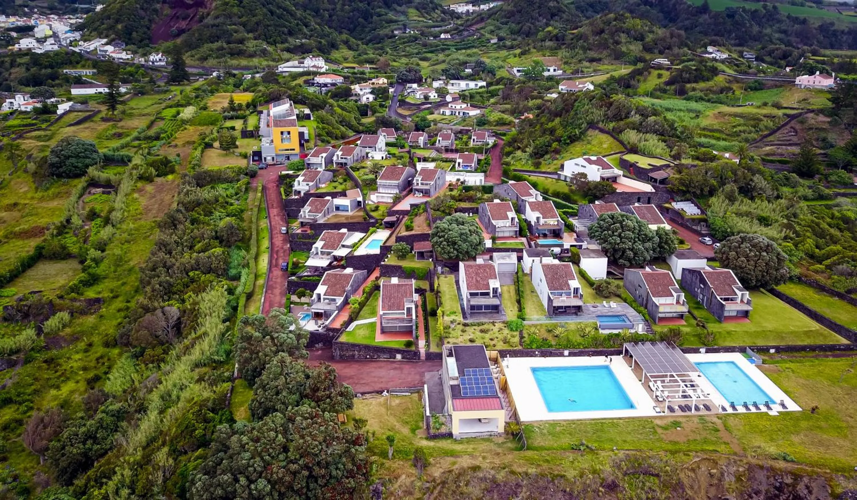 Bird's eye view in ANC Resort