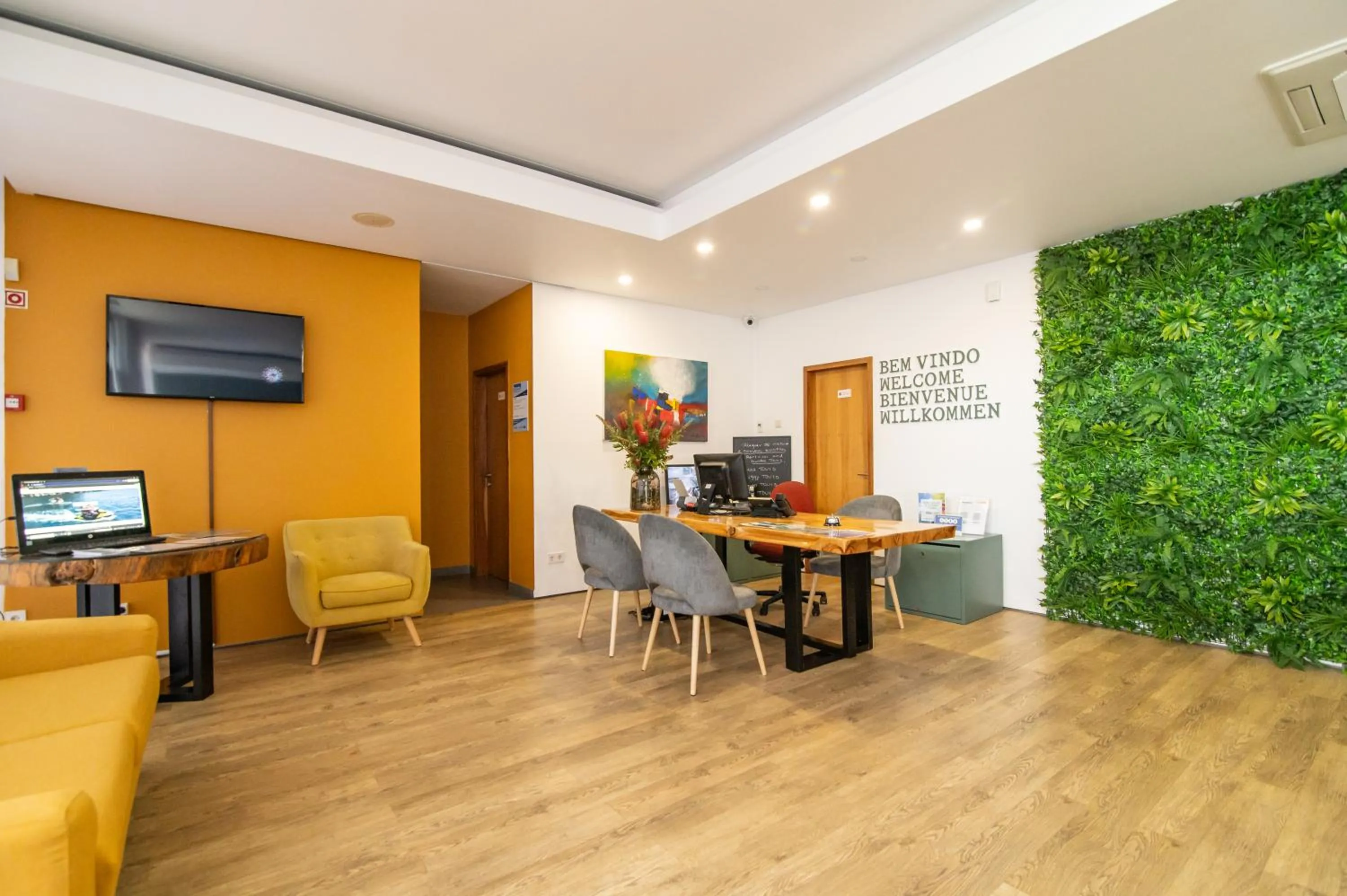 Seating area in ANC Resort