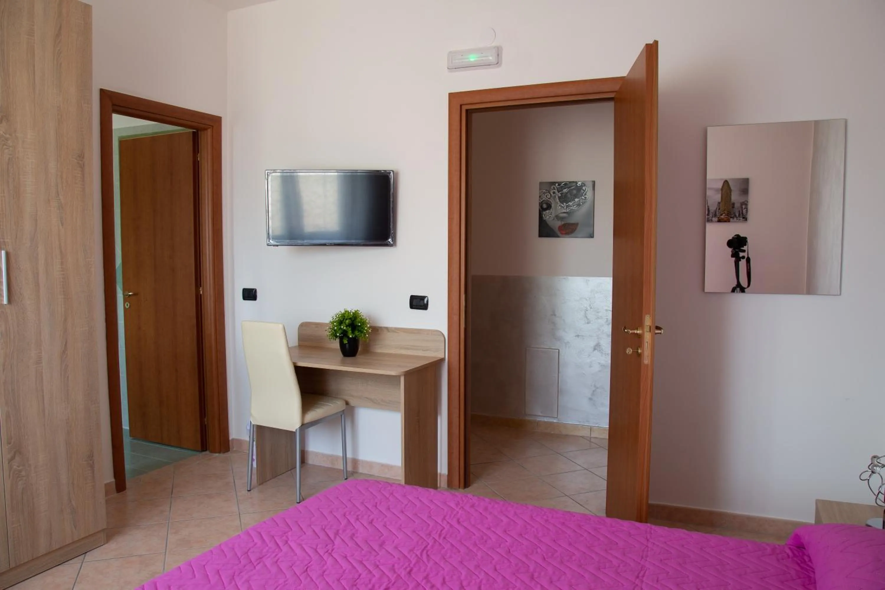 Bed in B&B Villa dei Sogni