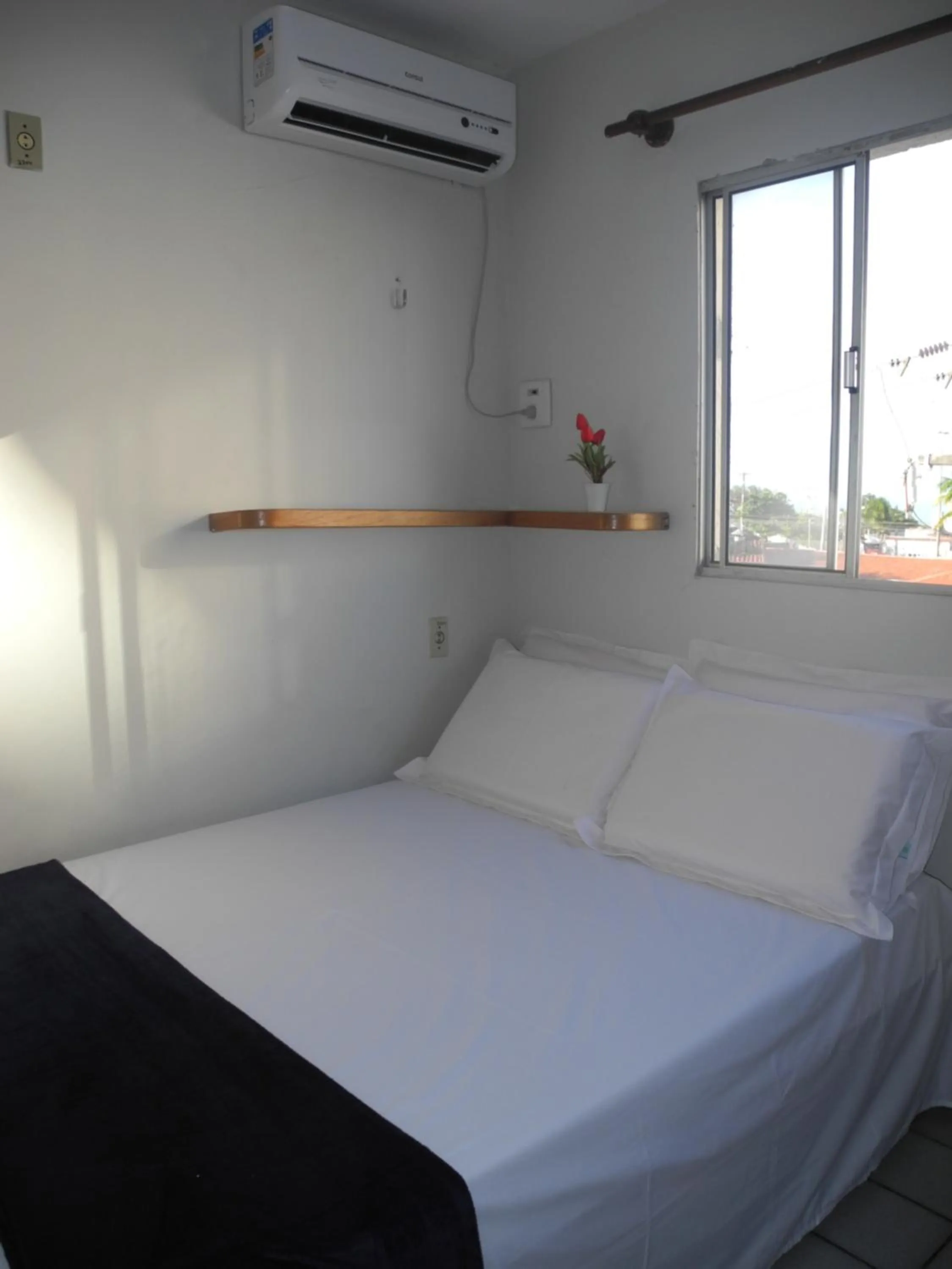 Bed in Flat Pousada da Praia