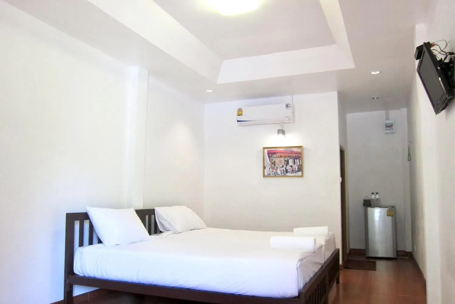 Bed in Thiw Tara Resort