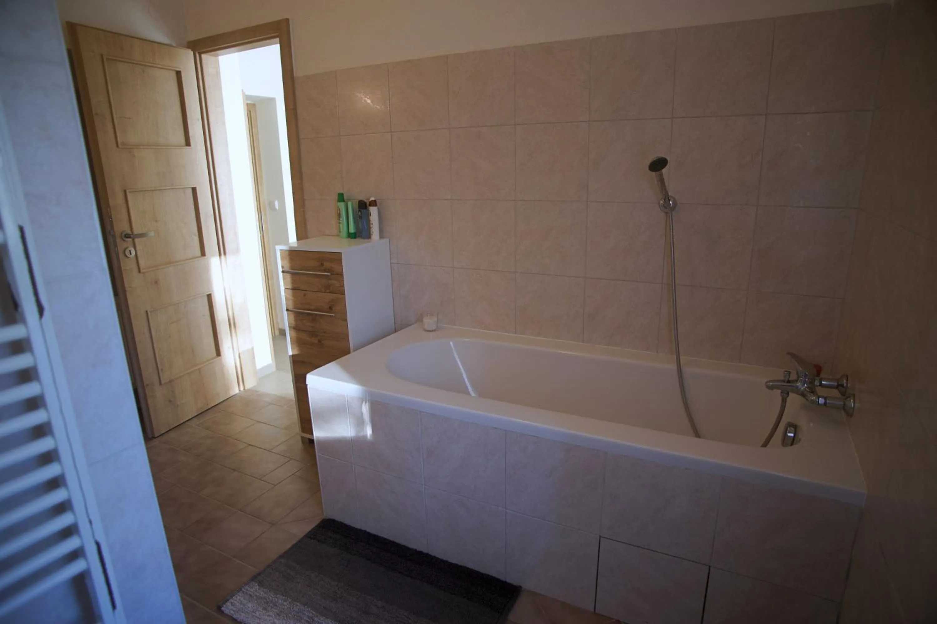 Bathroom in Apartmány Ve Mlejně