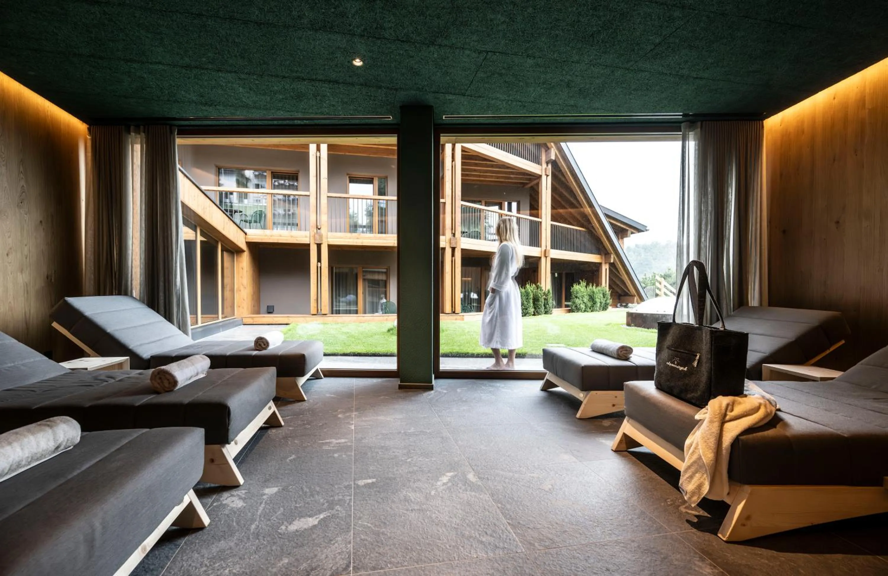 Spa and wellness centre/facilities in Hotel Alpenroyal