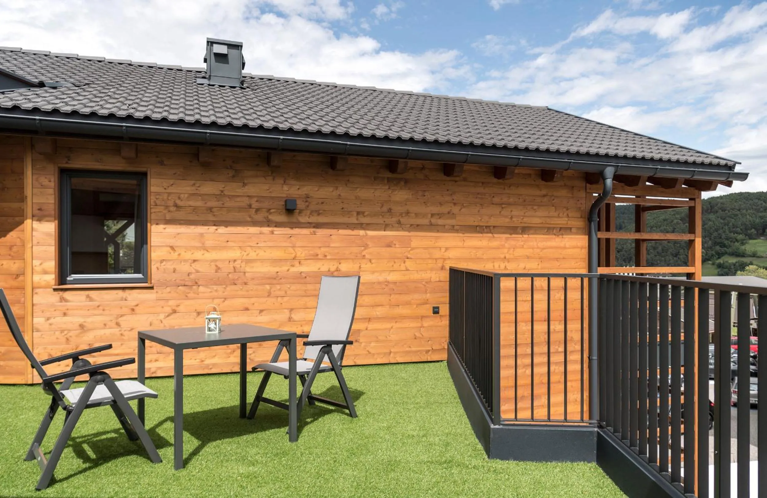 Balcony/Terrace in Hotel Alpenroyal