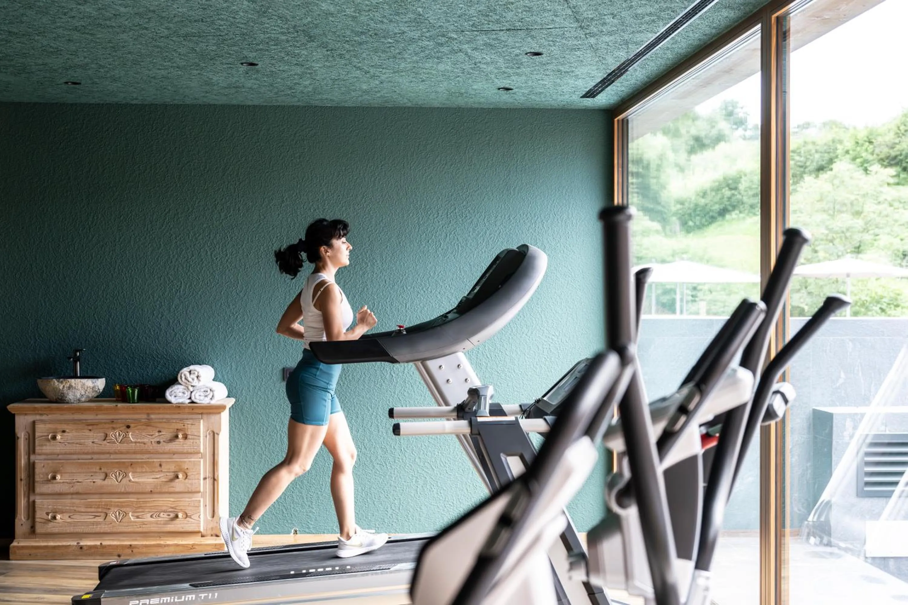 Fitness centre/facilities in Hotel Alpenroyal