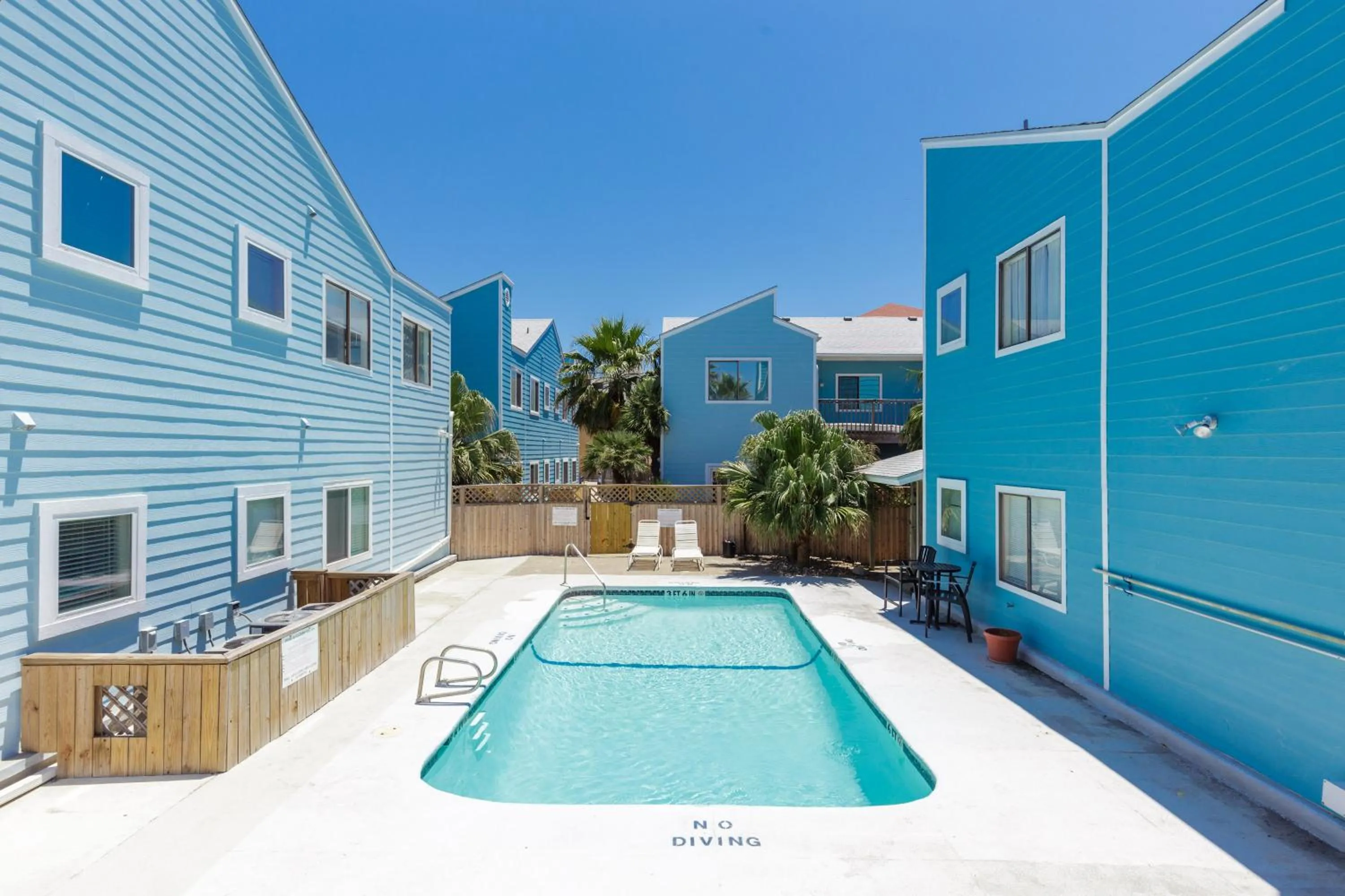 Swimming pool in Charming family condo - walking distance to beach by Mustang Island, Sleeps Four, 2025 Traveler Award