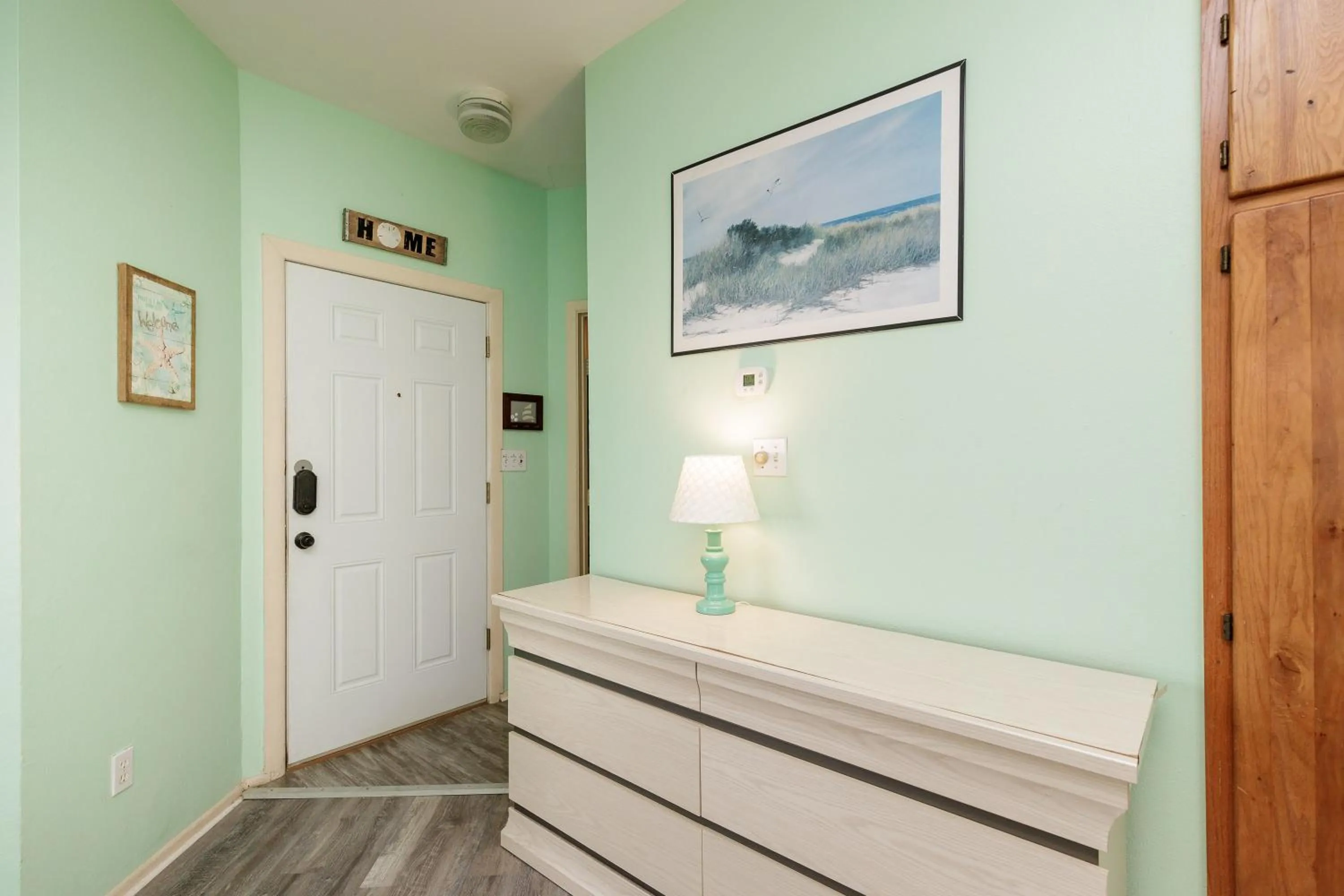 Photo of the whole room, Bed in Charming family condo - walking distance to beach by Mustang Island, Sleeps Four, 2025 Traveler Award