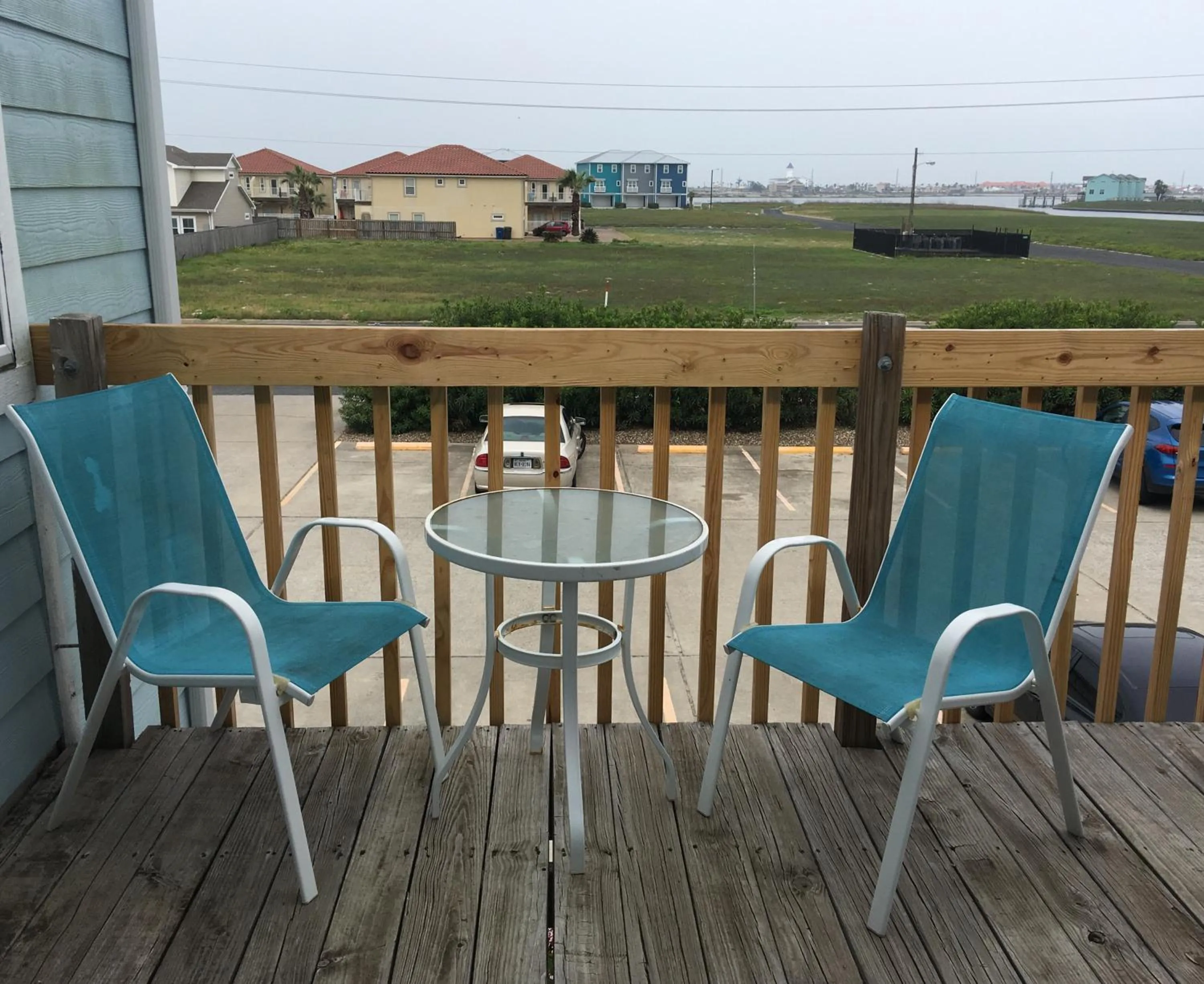Balcony/Terrace in Charming family condo - walking distance to beach by Mustang Island, Sleeps Four, 2025 Traveler Award
