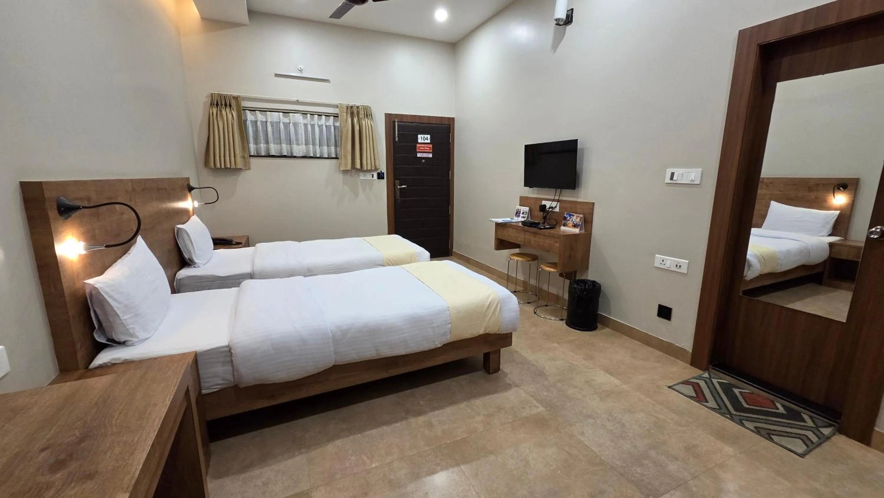 Photo of the whole room, Bed in Hotel Gulmohar Grand