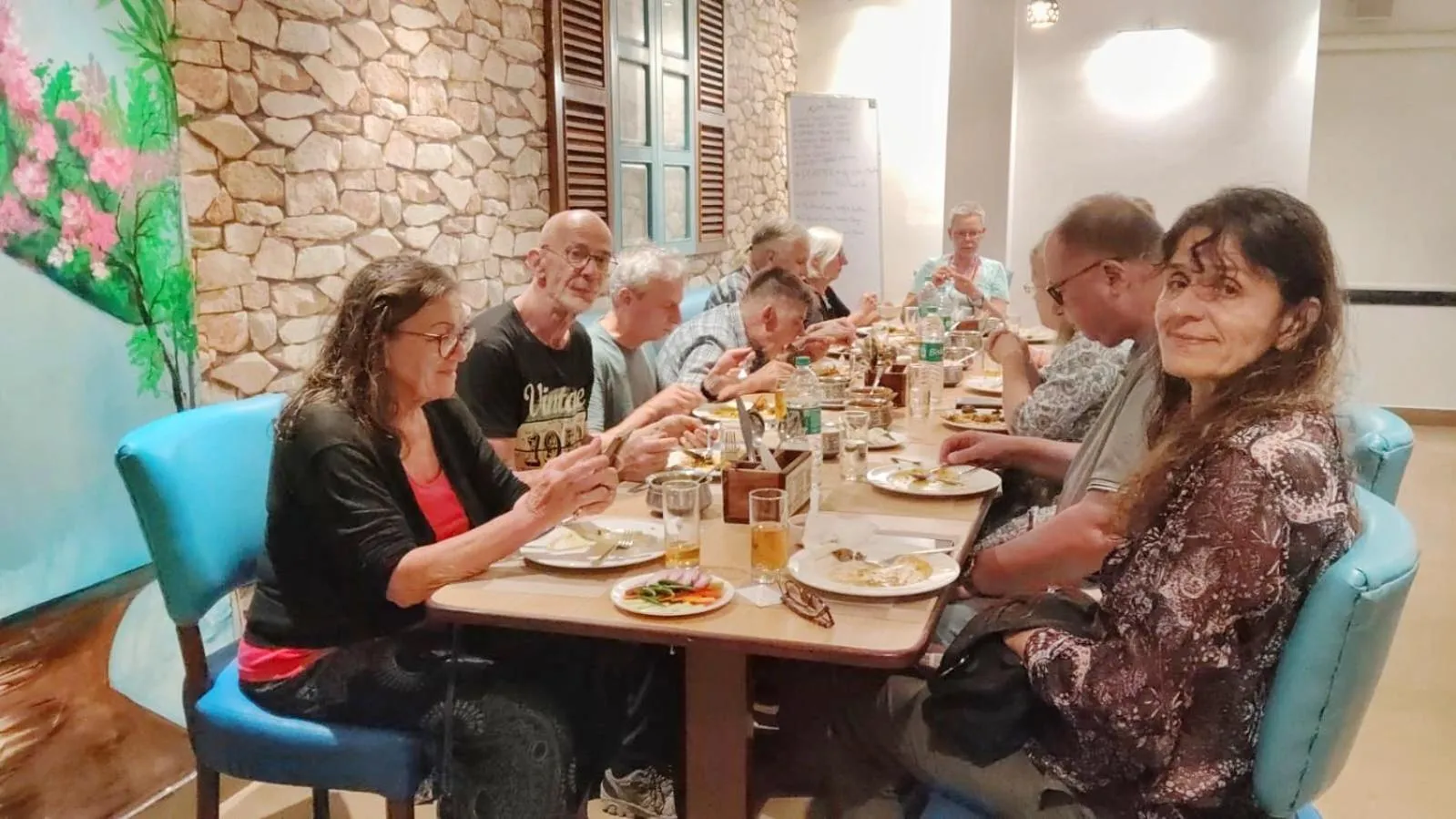 Dining area in Hotel Gulmohar Grand