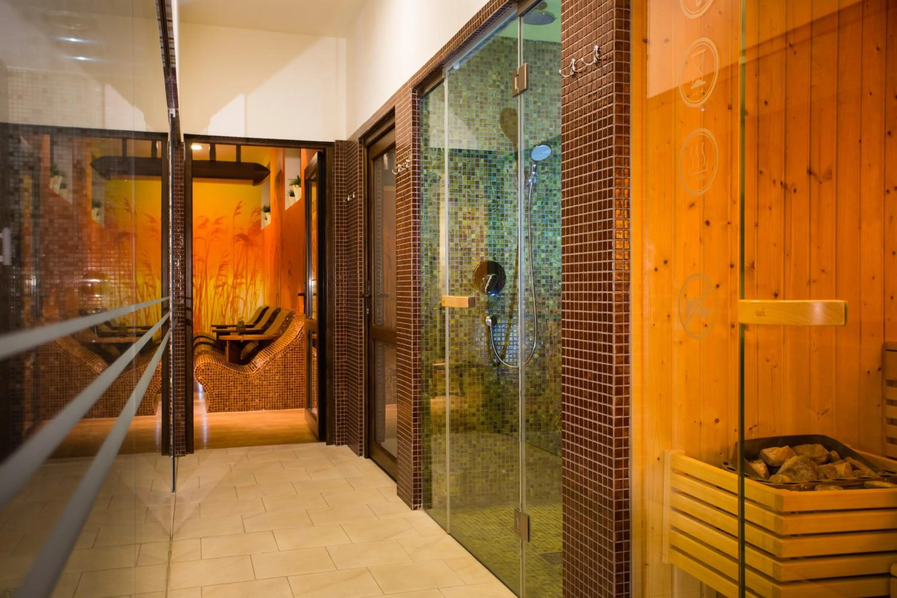 Sauna in Hotel Ventus Natural & Medical Spa