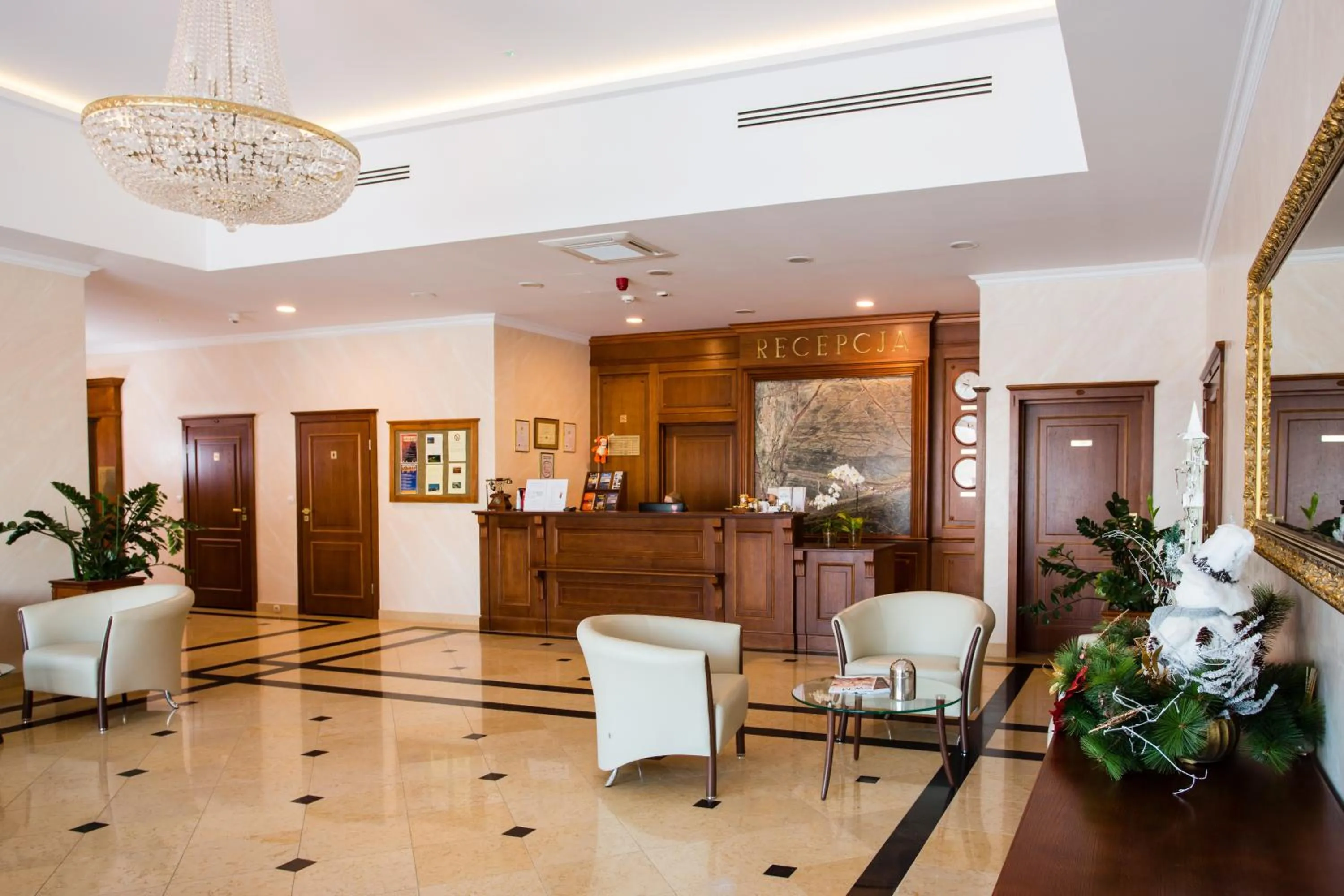 Lobby or reception in Hotel Ventus Natural & Medical Spa