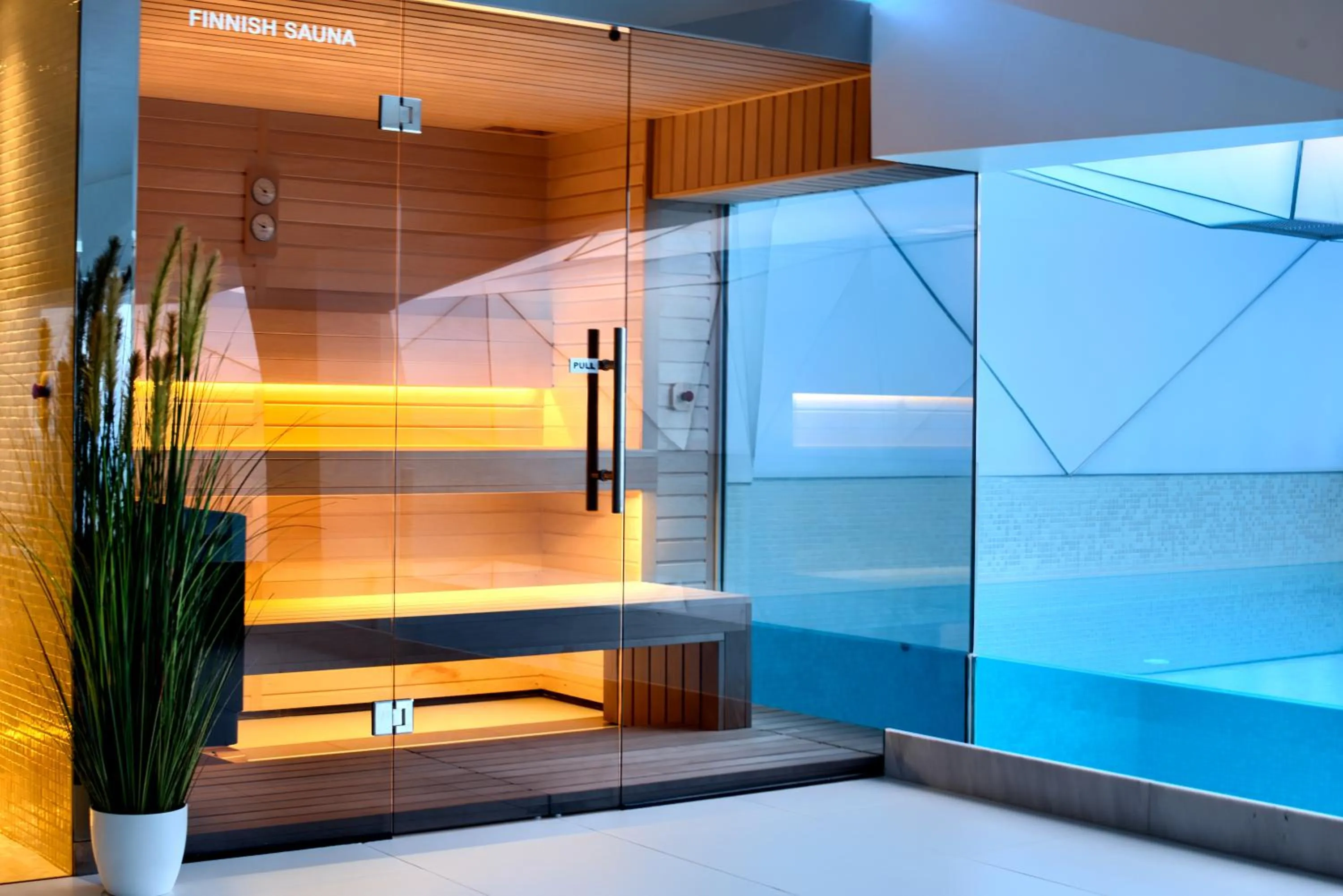 Sauna in Damianii Luxury Boutique Hotel & Spa