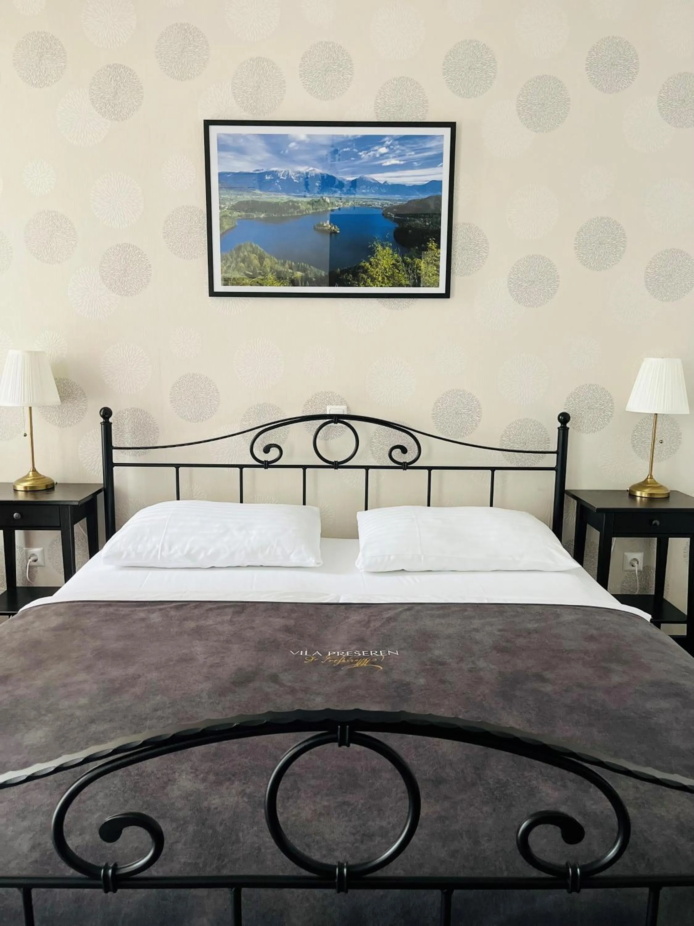 Bed in Penzion Vila Prešeren