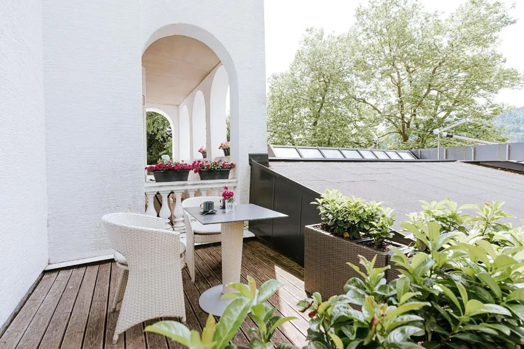 Balcony/Terrace in Penzion Vila Prešeren