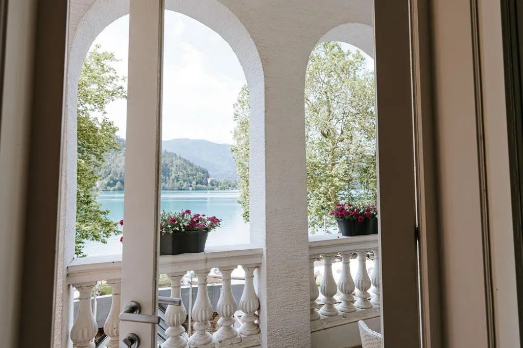 Balcony/Terrace in Penzion Vila Prešeren