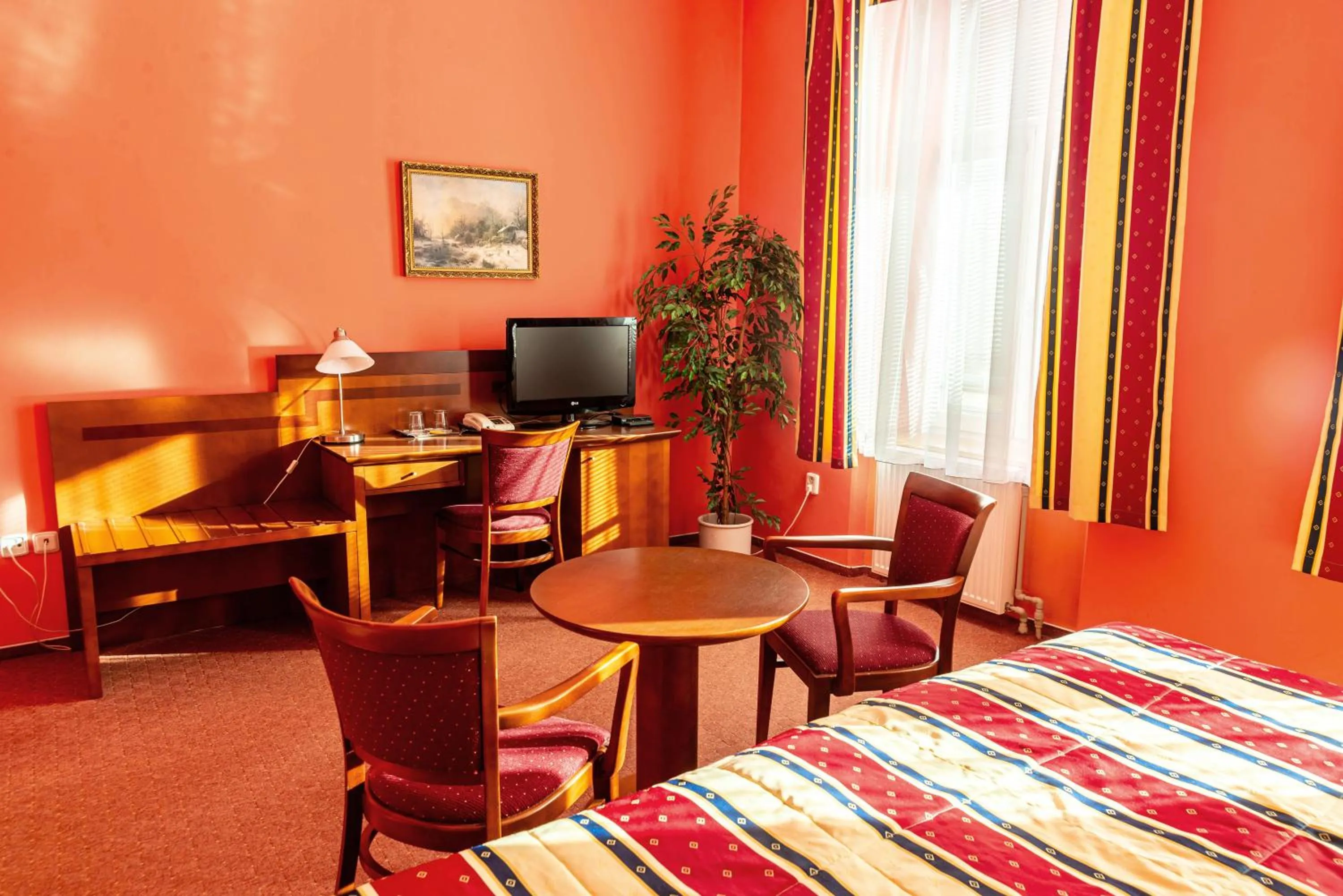 Bed in Hotel Olympia Česká Lípa