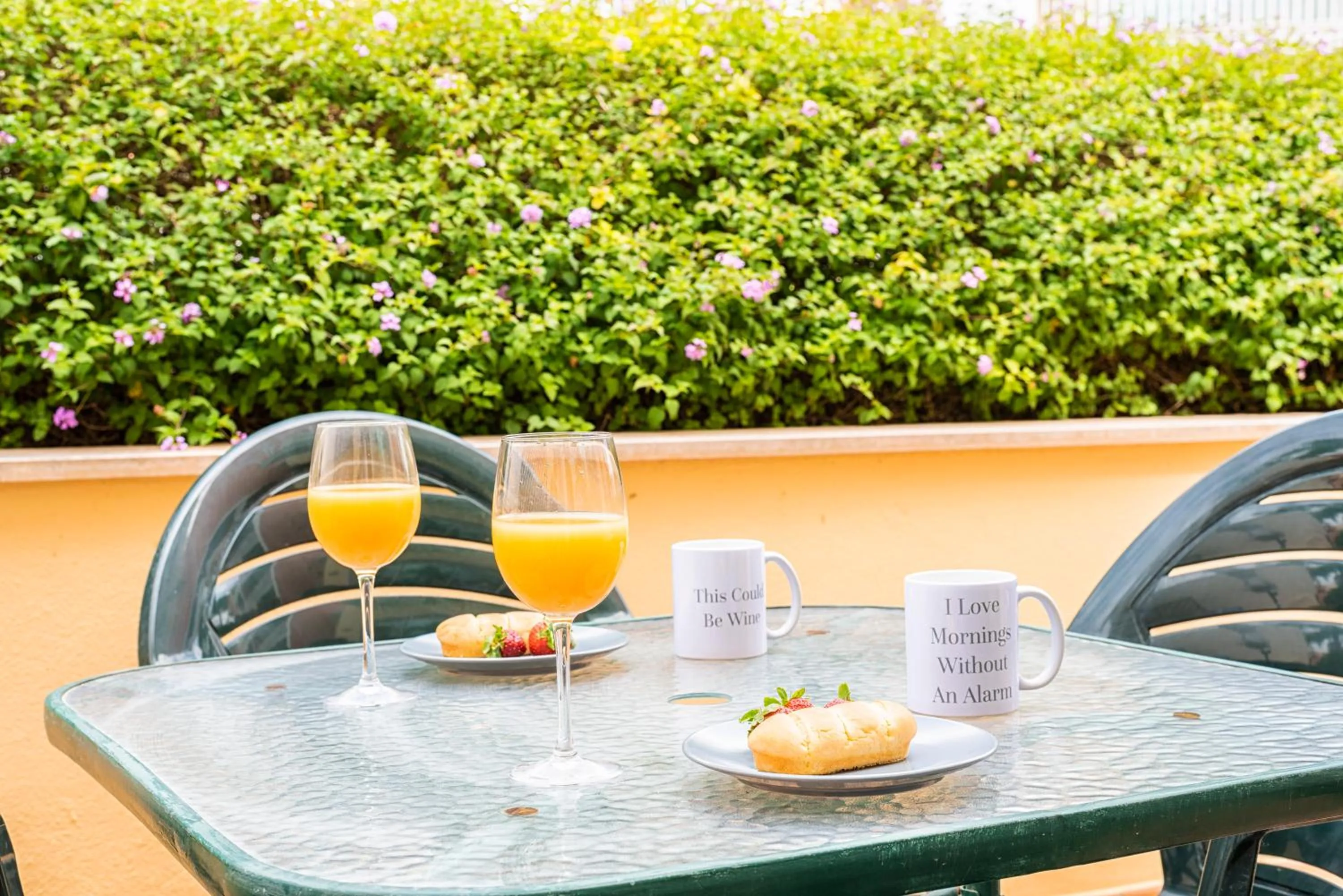 Garden view in Old Village & Prestige