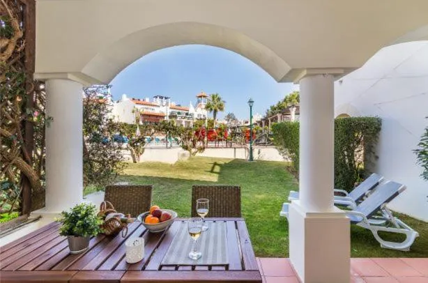 Pool view in Old Village & Prestige