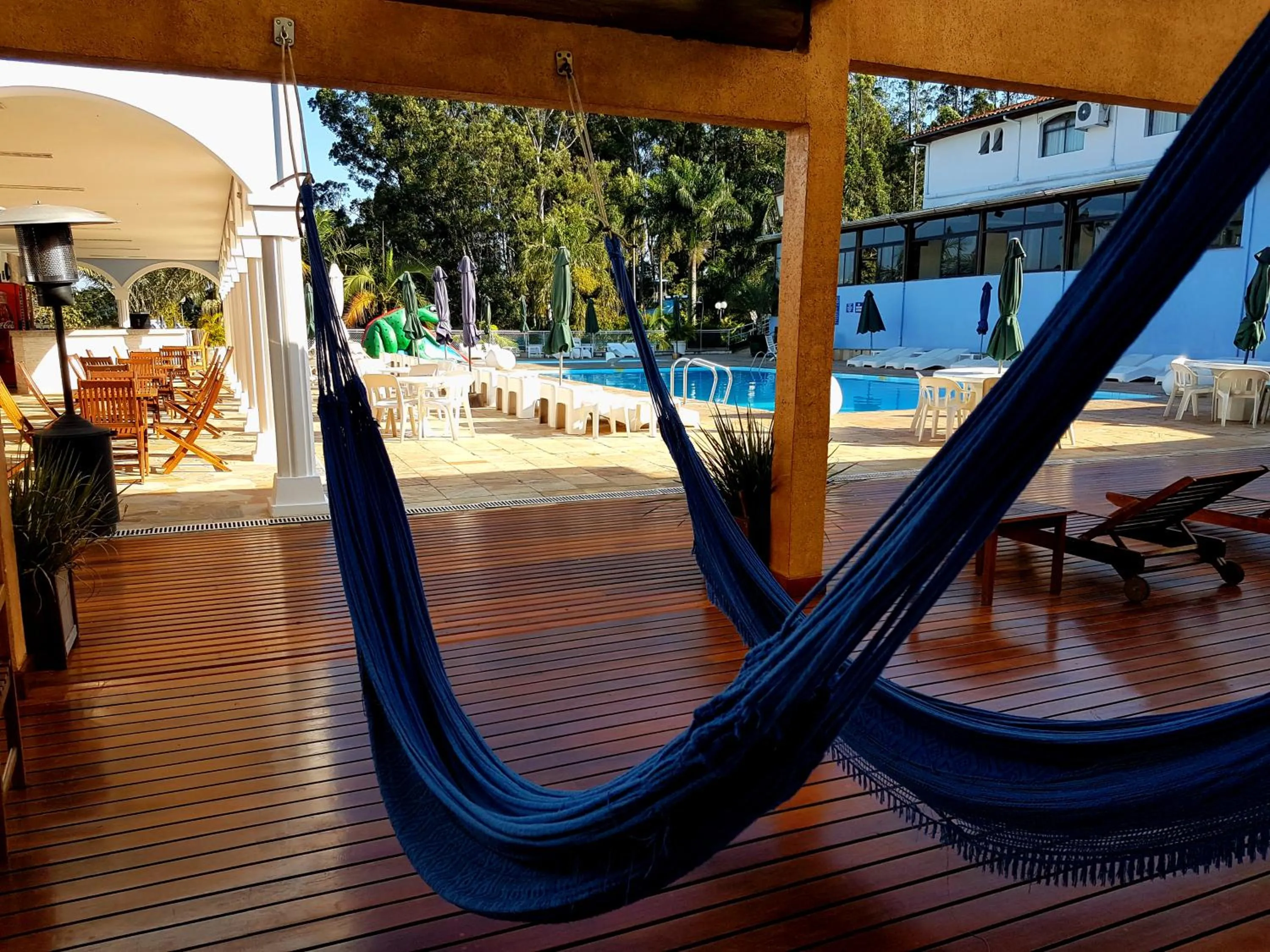 Patio in Hotel Akropolis