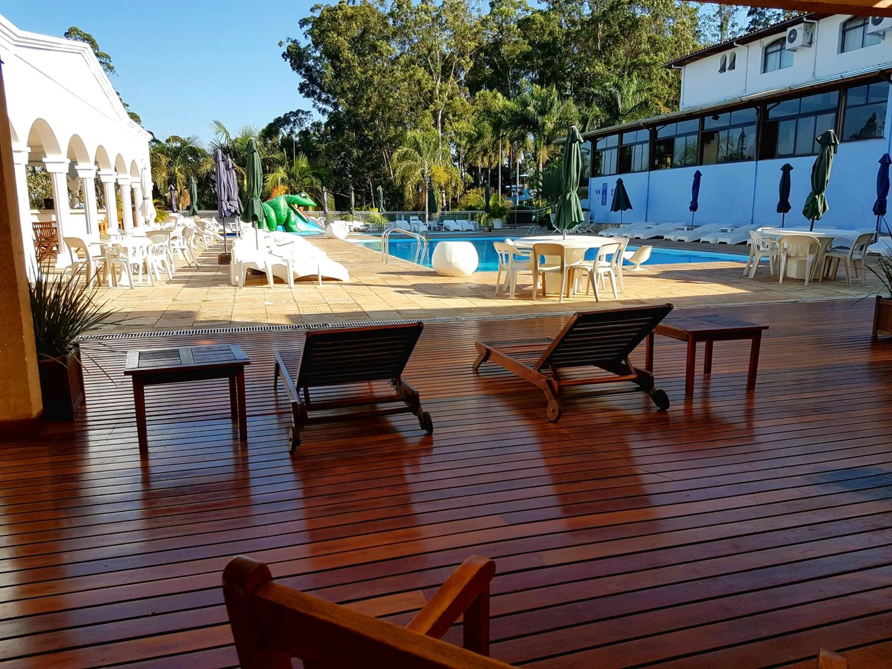 Patio in Hotel Akropolis