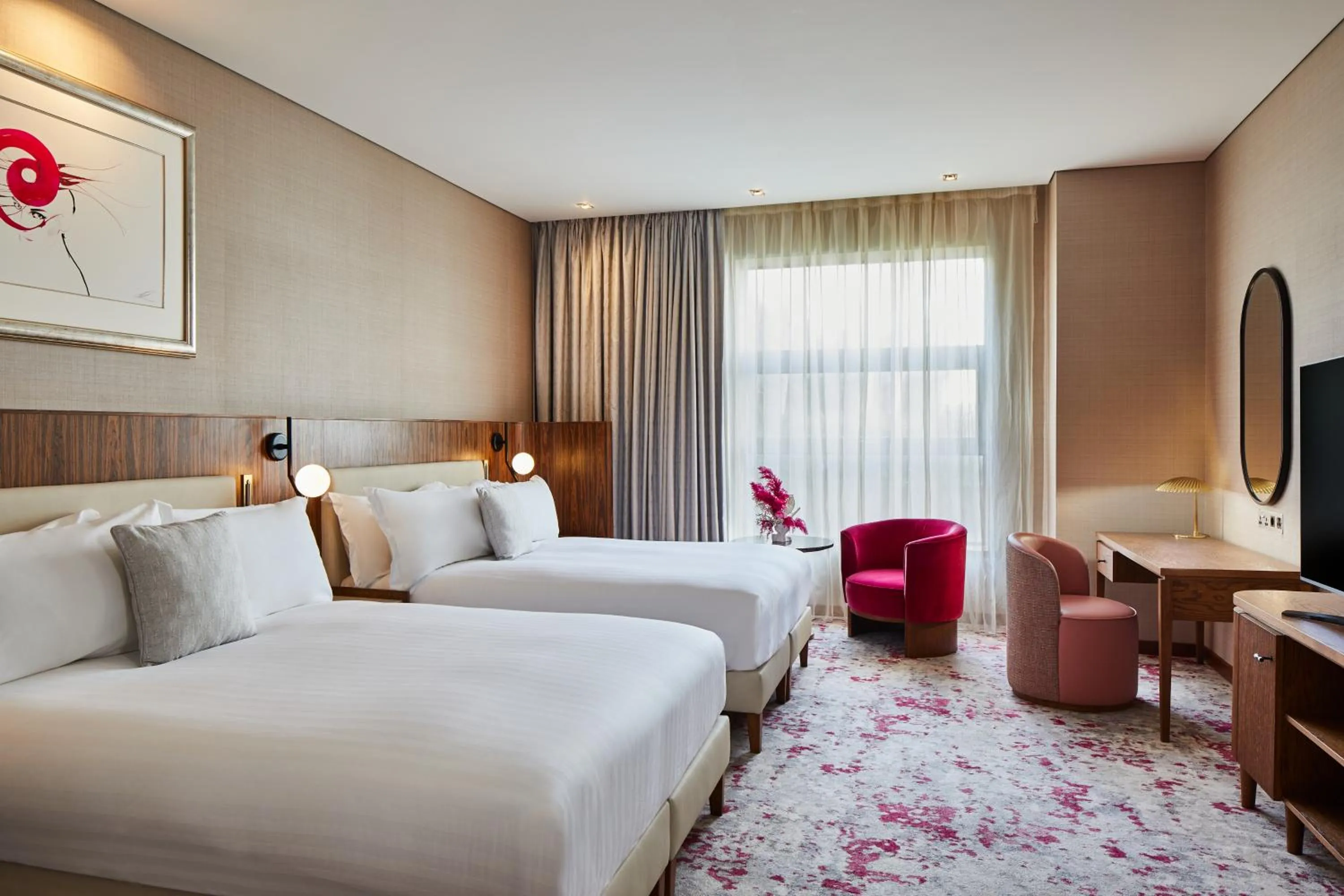 Bed in The g Hotel & Spa