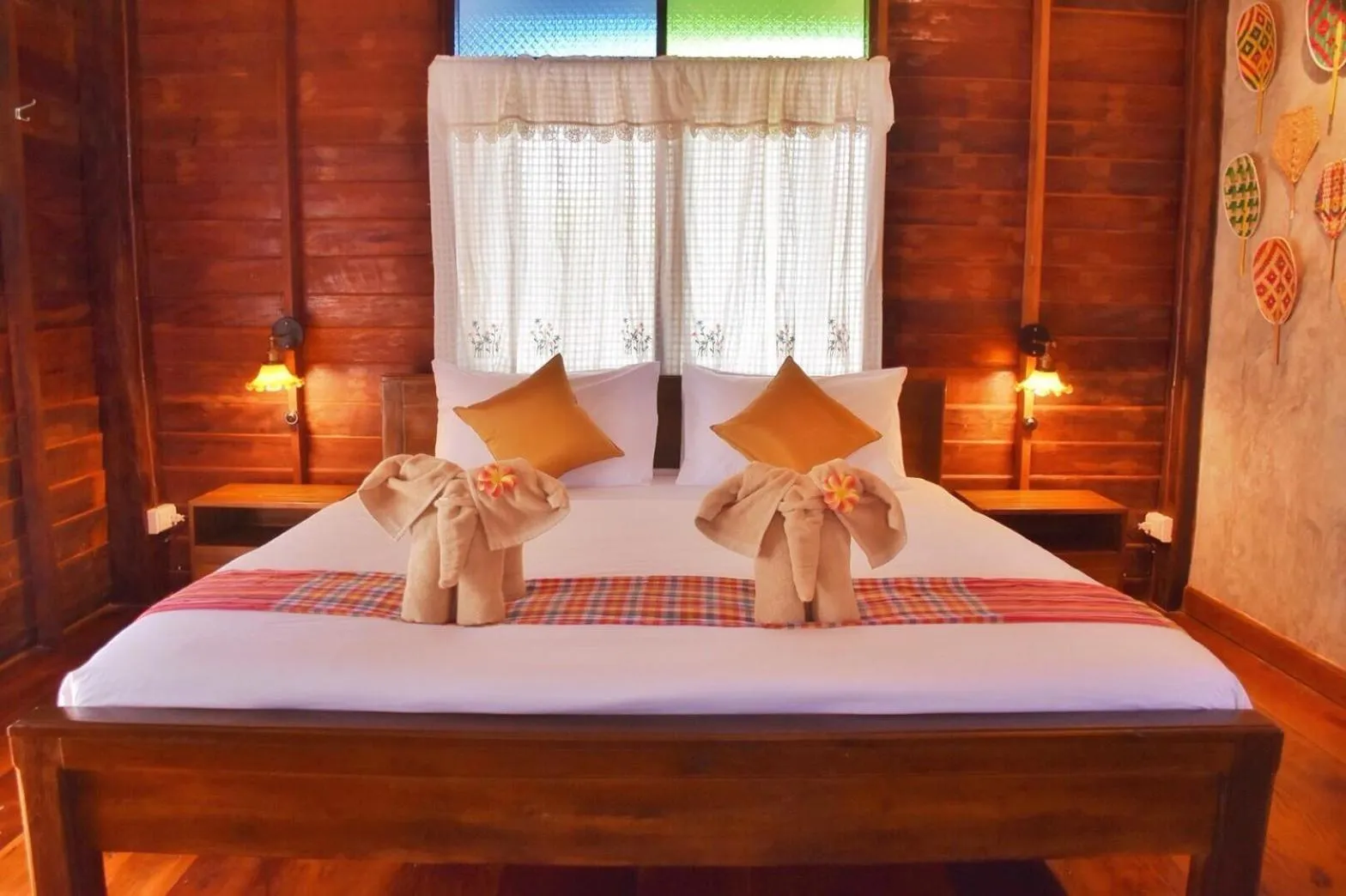 Bed in Mango House Sukhothai