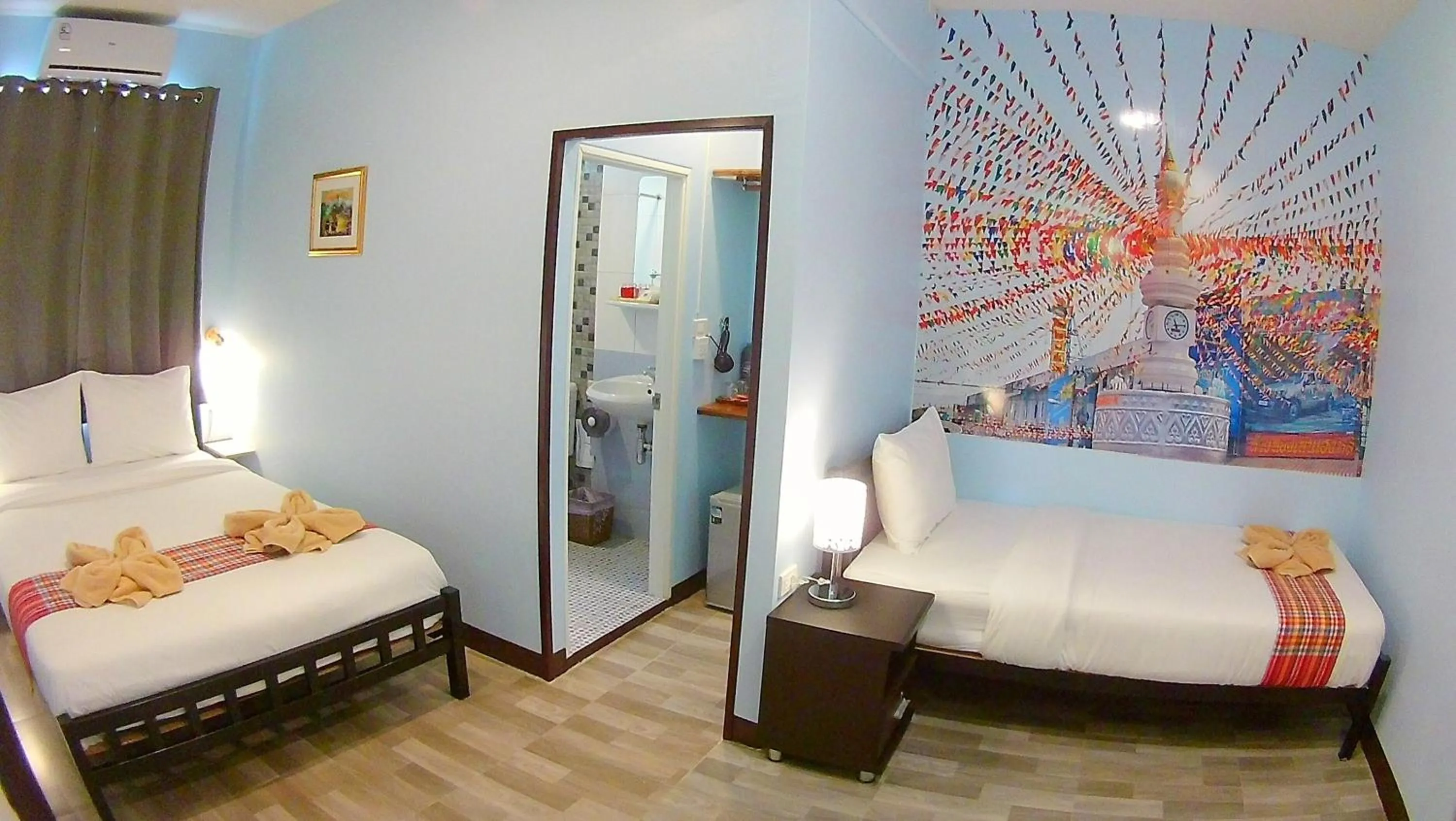 Bed in Mango House Sukhothai