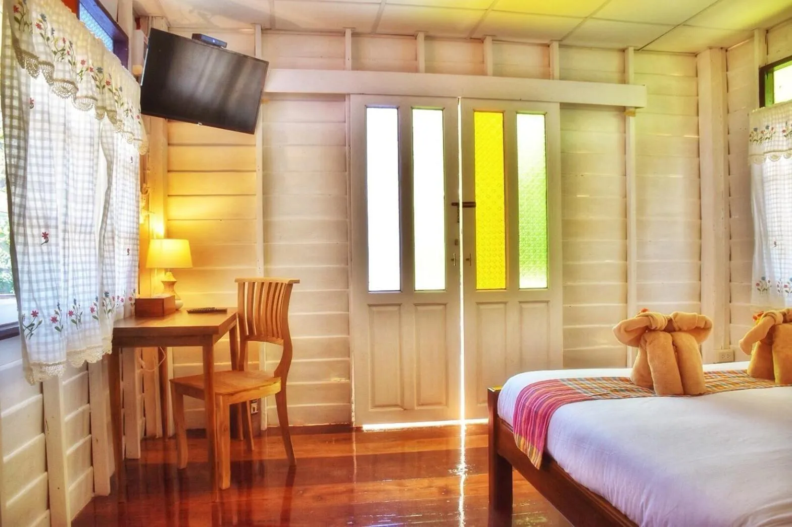 Bed in Mango House Sukhothai