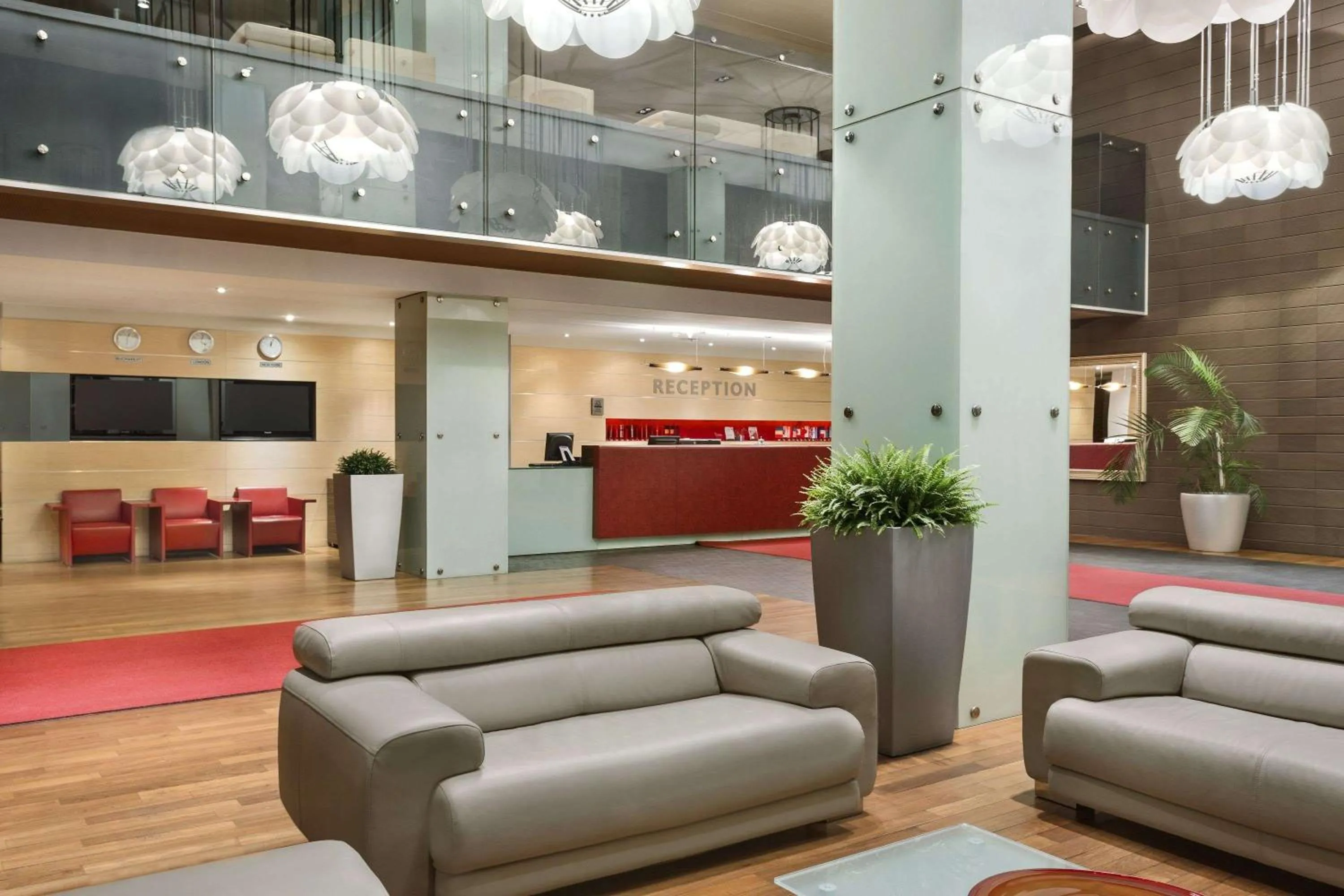 Lobby or reception in Ramada Sibiu Hotel