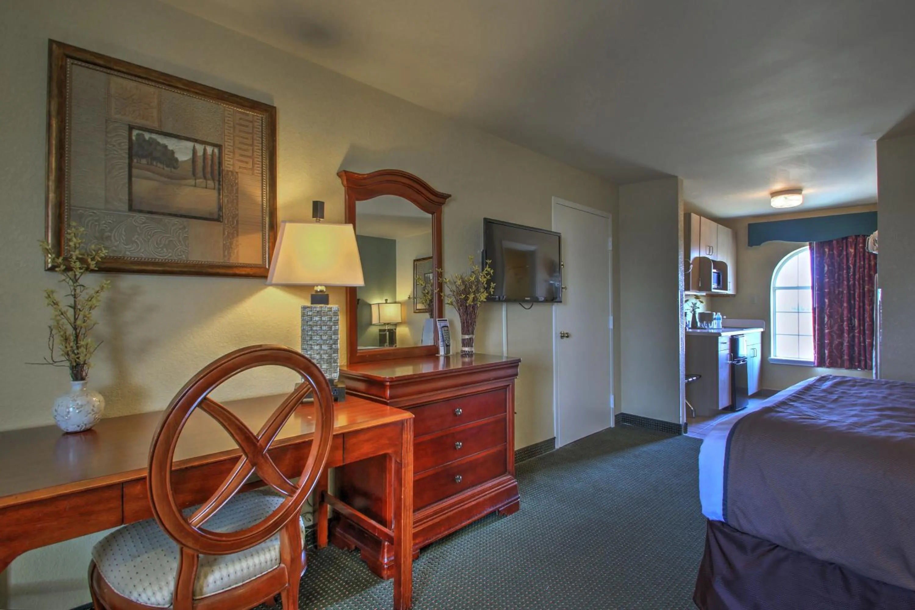 Decorative detail, Bed in Key West Inn - Tunica Resort