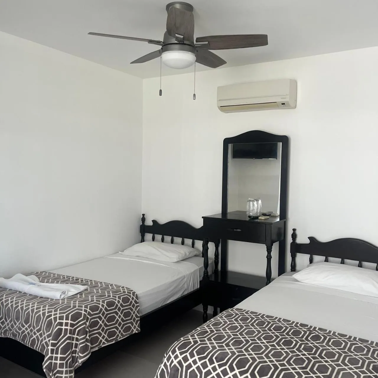 Bed in Hotel Naralit