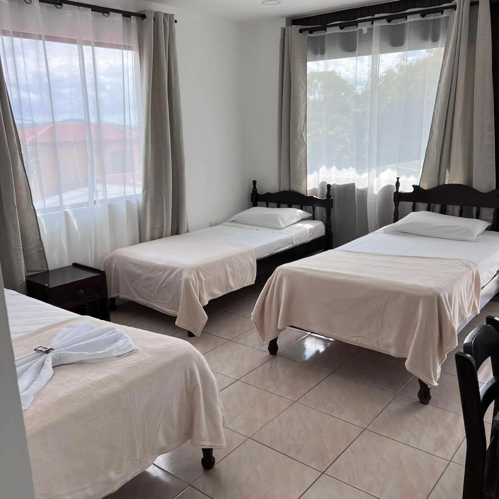 Bed in Hotel Naralit